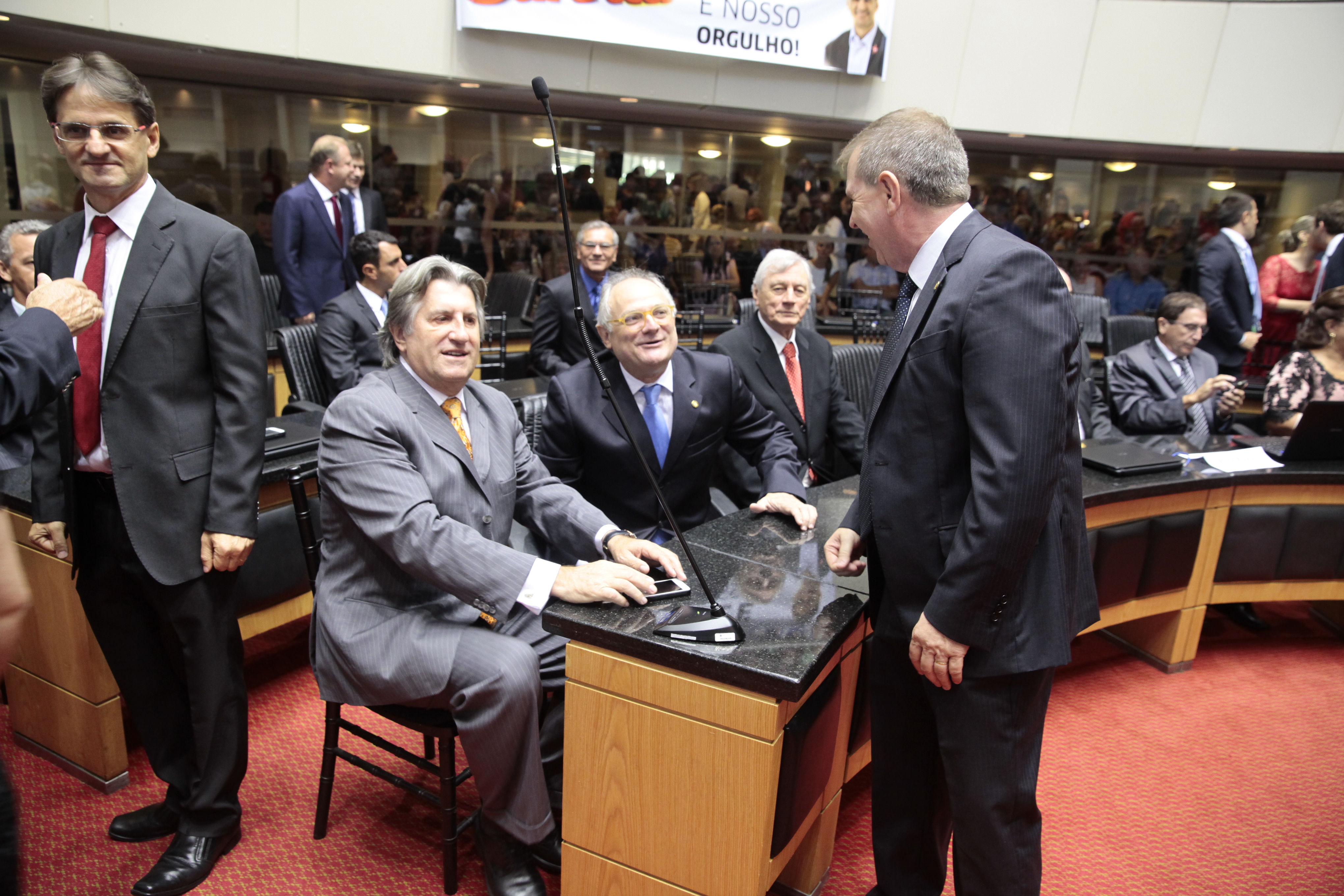 Posse dos Deputados - Foto: Miriam Zomer / Agência AL