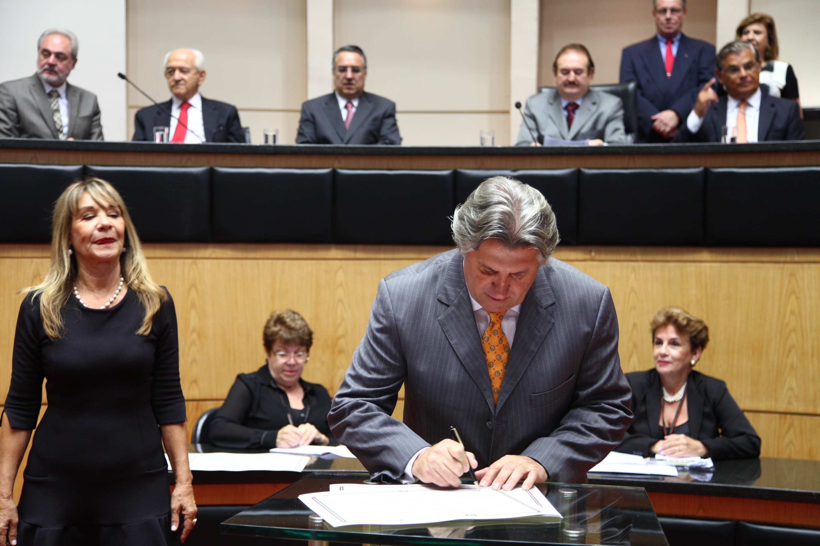 Juramento, Assinatura e Posse dos Deputados. Dep. Leonel Pavan (PSDB) - Foto: Solon Soares/Agência AL