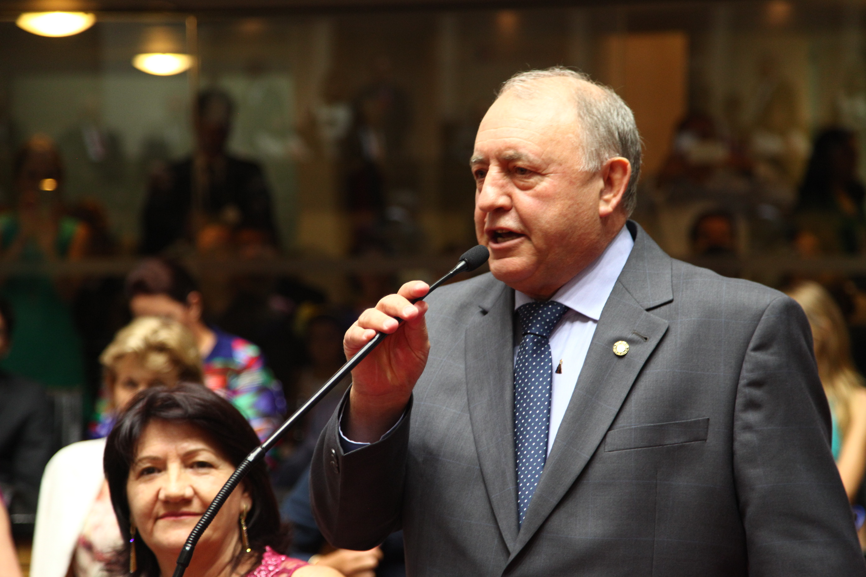 Juramento, Assinatura e Posse dos Deputados. Dep. Natalino Lazare (PR) - Foto: Solon Soares/Agência AL