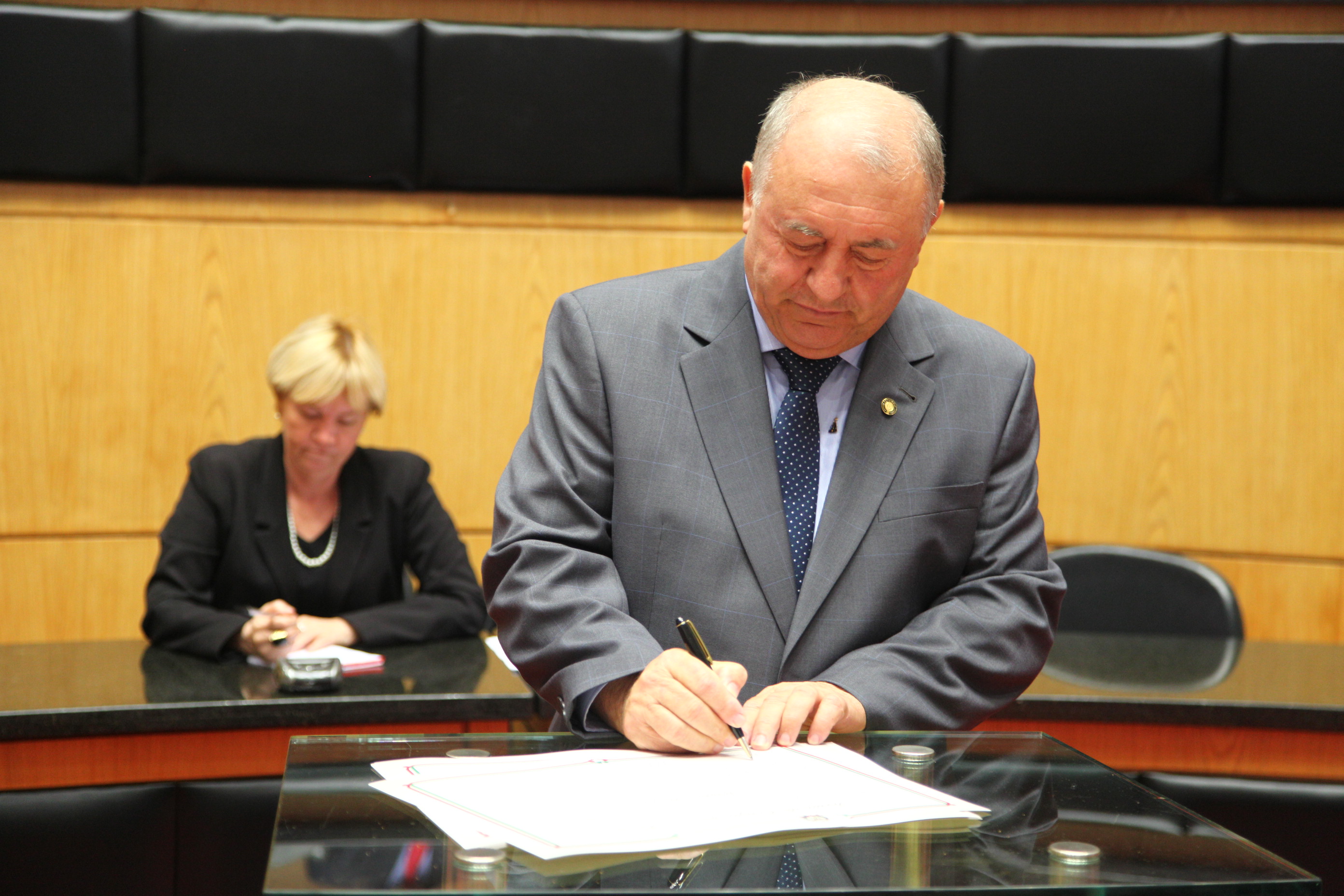 Juramento, Assinatura e Posse dos Deputados. Dep. Natalino Lazare (PR) - Foto: Solon Soares/Agência AL