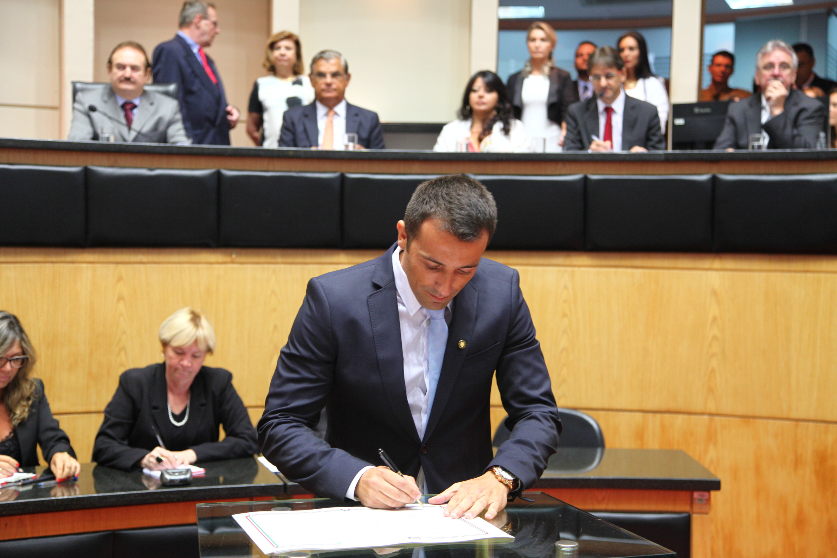 Juramento, Assinatura e Posse dos Deputados. Dep. Patrício Destro (PSB) - Foto: Solon Soares/Agência AL