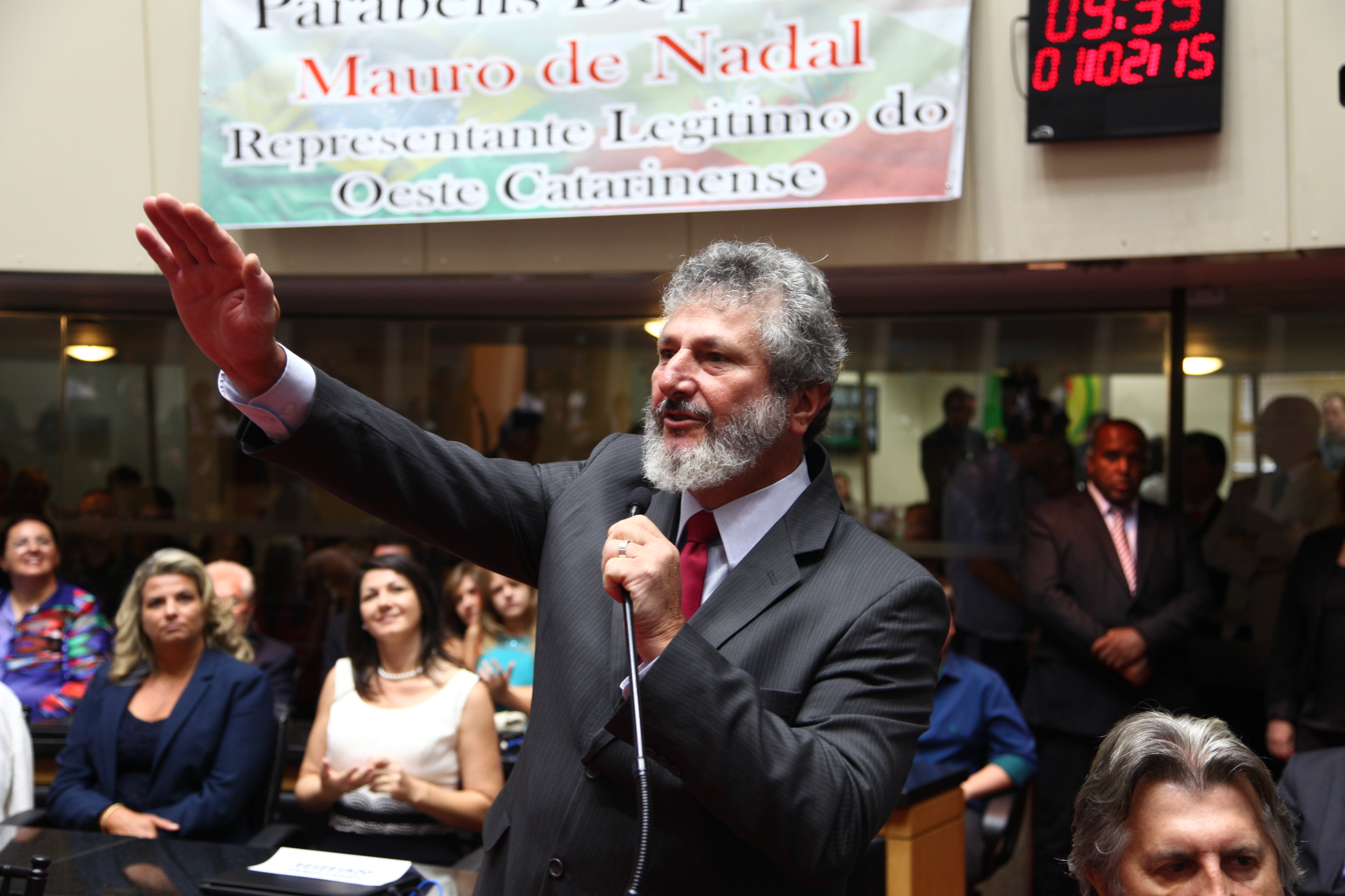 Juramento, Assinatura e Posse dos Deputados. Dep. Padre Pedro Baldissera (PT) - Foto: Solon Soares/Agência AL