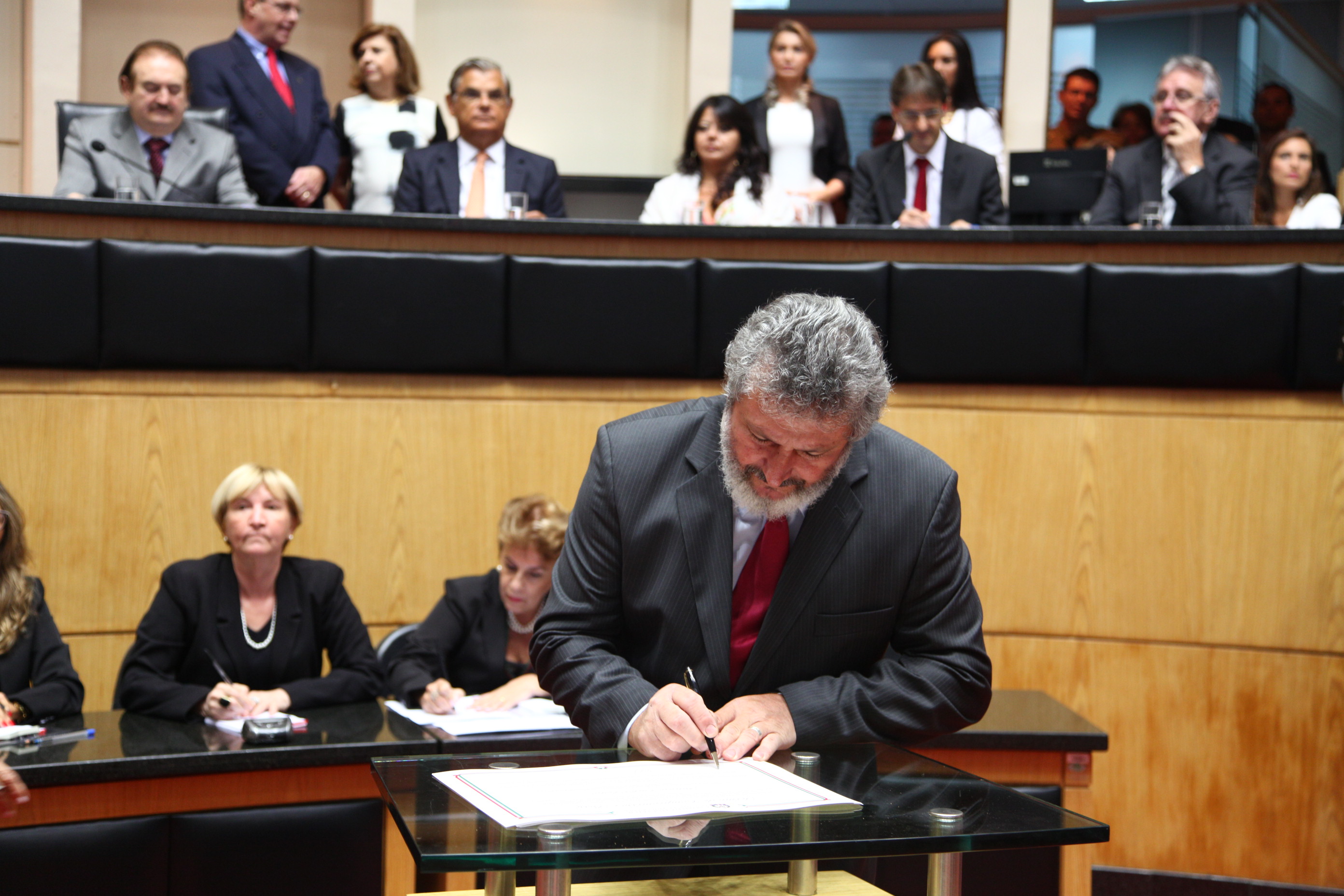 Juramento, Assinatura e Posse dos Deputados. Dep. Padre Pedro Baldissera (PT) - Foto: Solon Soares/Agência AL