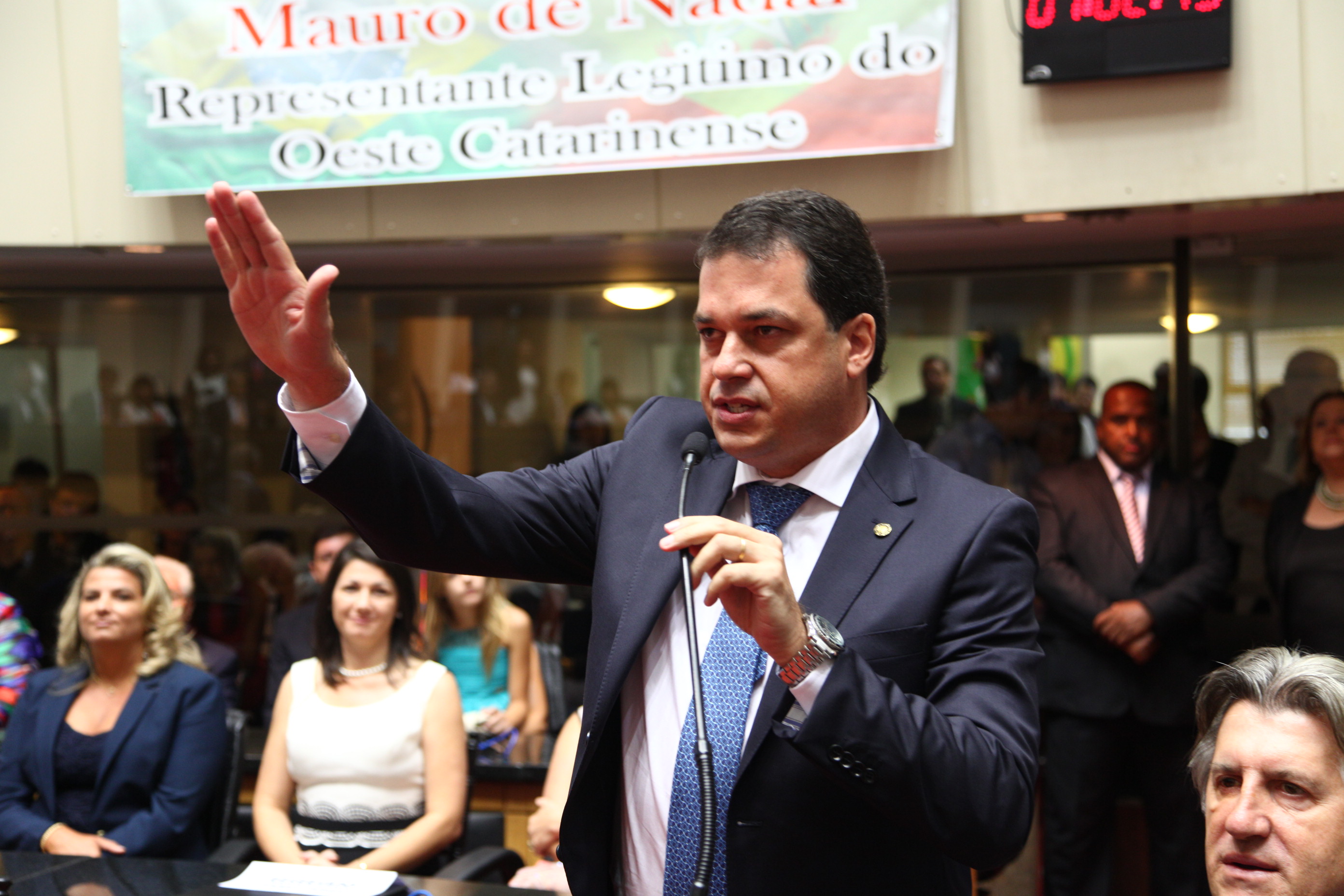 Juramento, Assinatura e Posse dos Deputados. Dep. Rodrigo Minotto (PDT) - Foto: Solon Soares/Agência AL