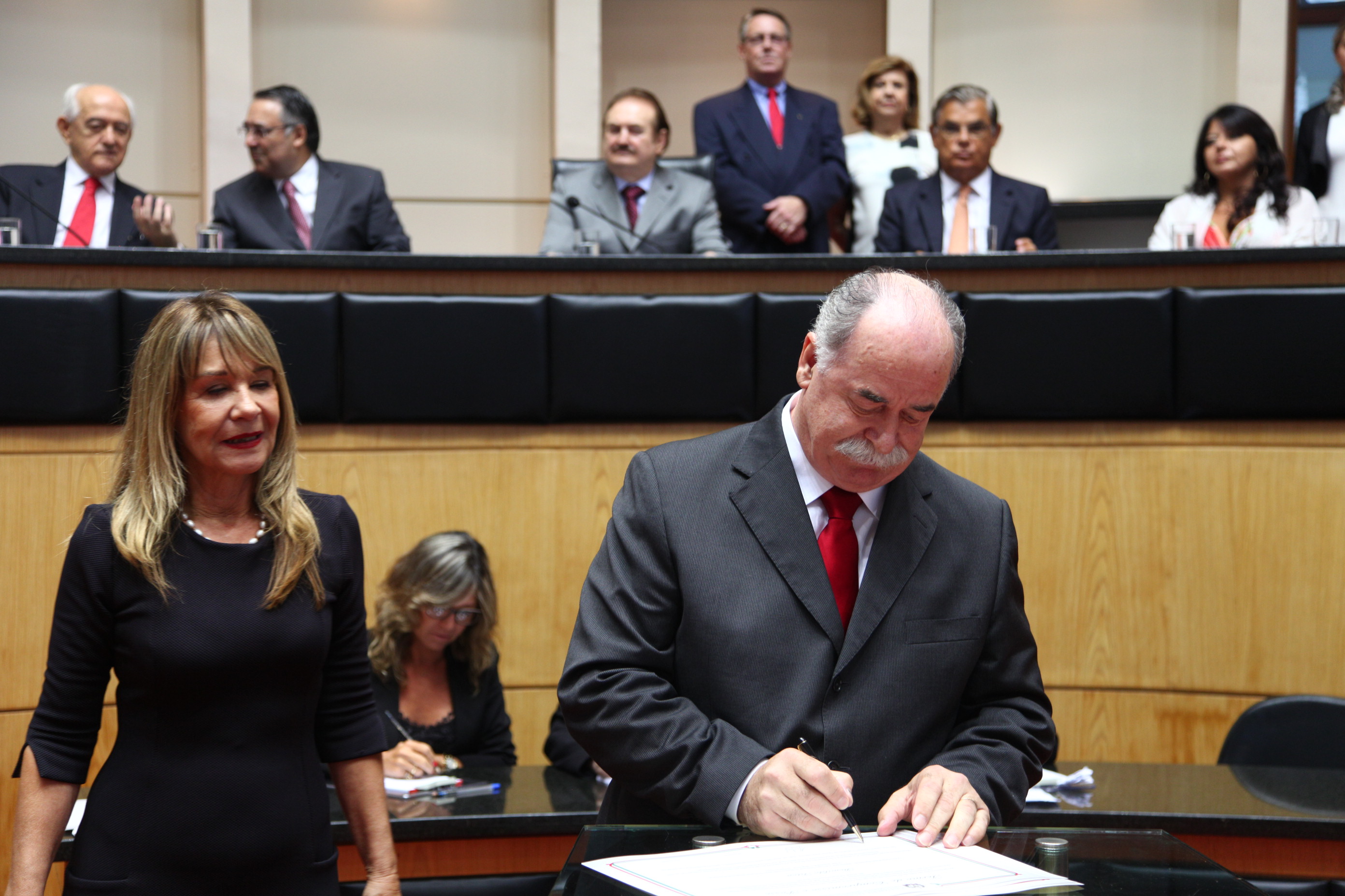 Juramento, Assinatura e Posse dos Deputados. Dep. Romildo Titon (PMDB) - Foto: Solon Soares/Agência AL