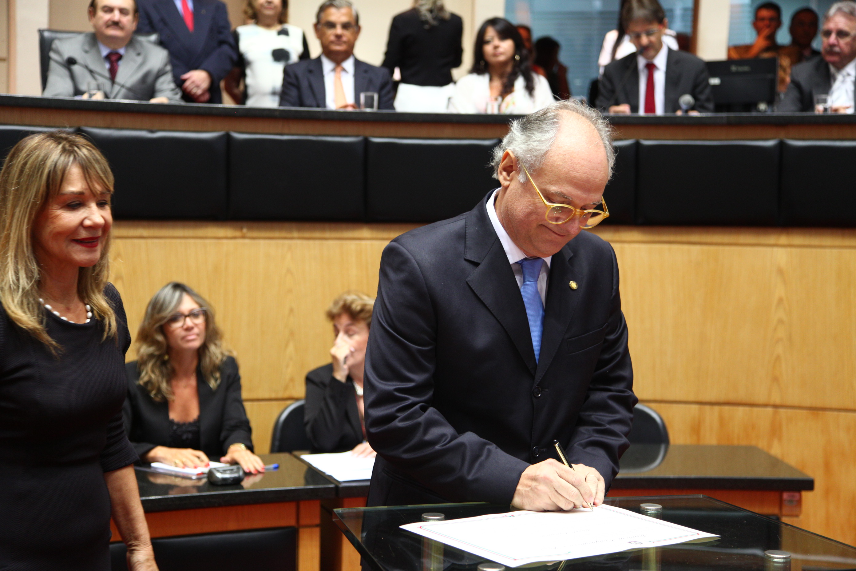Juramento, Assinatura e Posse dos Deputados.  Dep. Vicente Caropreso (PSDB) - Foto: Solon Soares/Agência AL