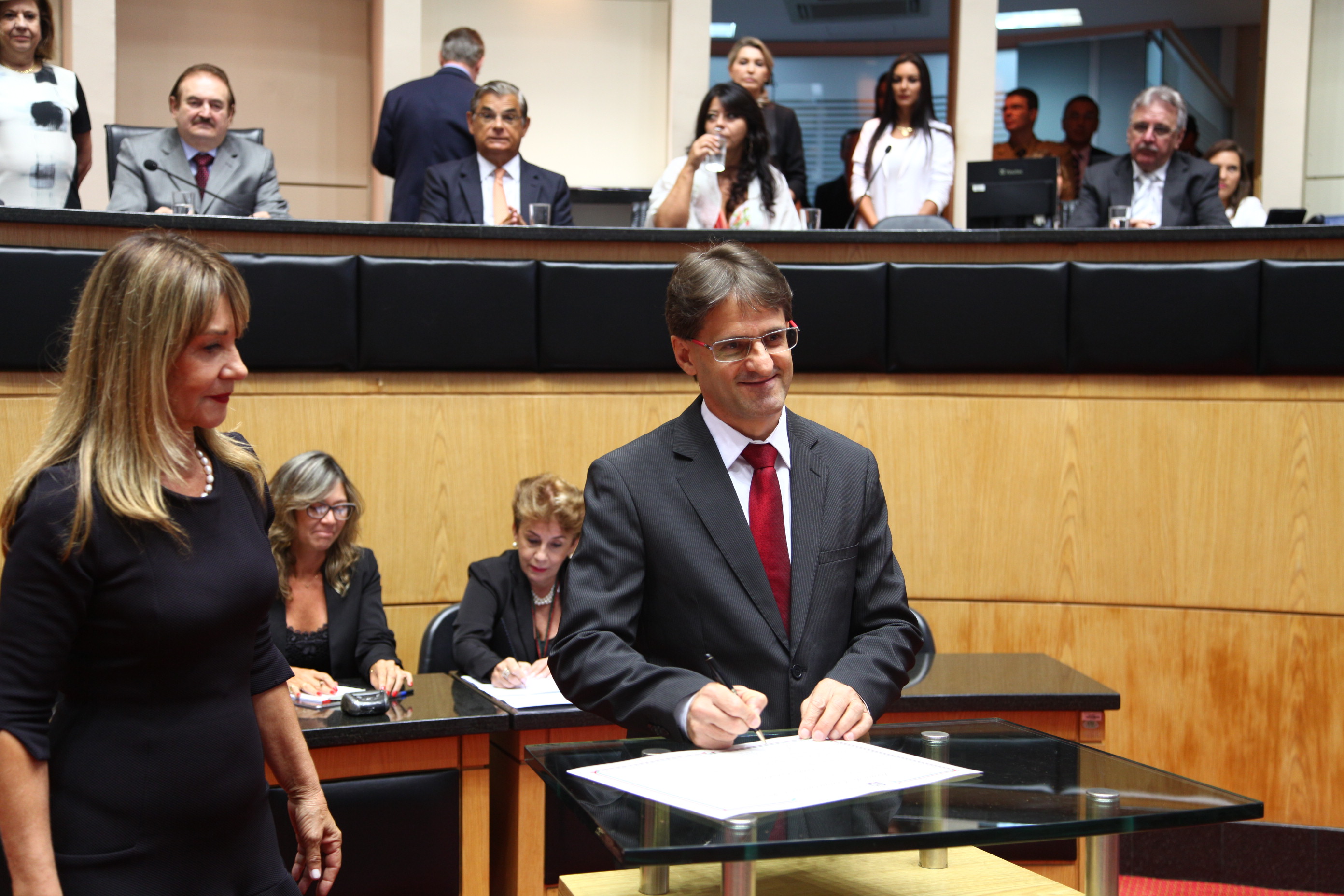 Juramento, Assinatura e Posse dos Deputados. Dep. Neodi Saretta (PT) - Foto: Solon Soares/Agência AL