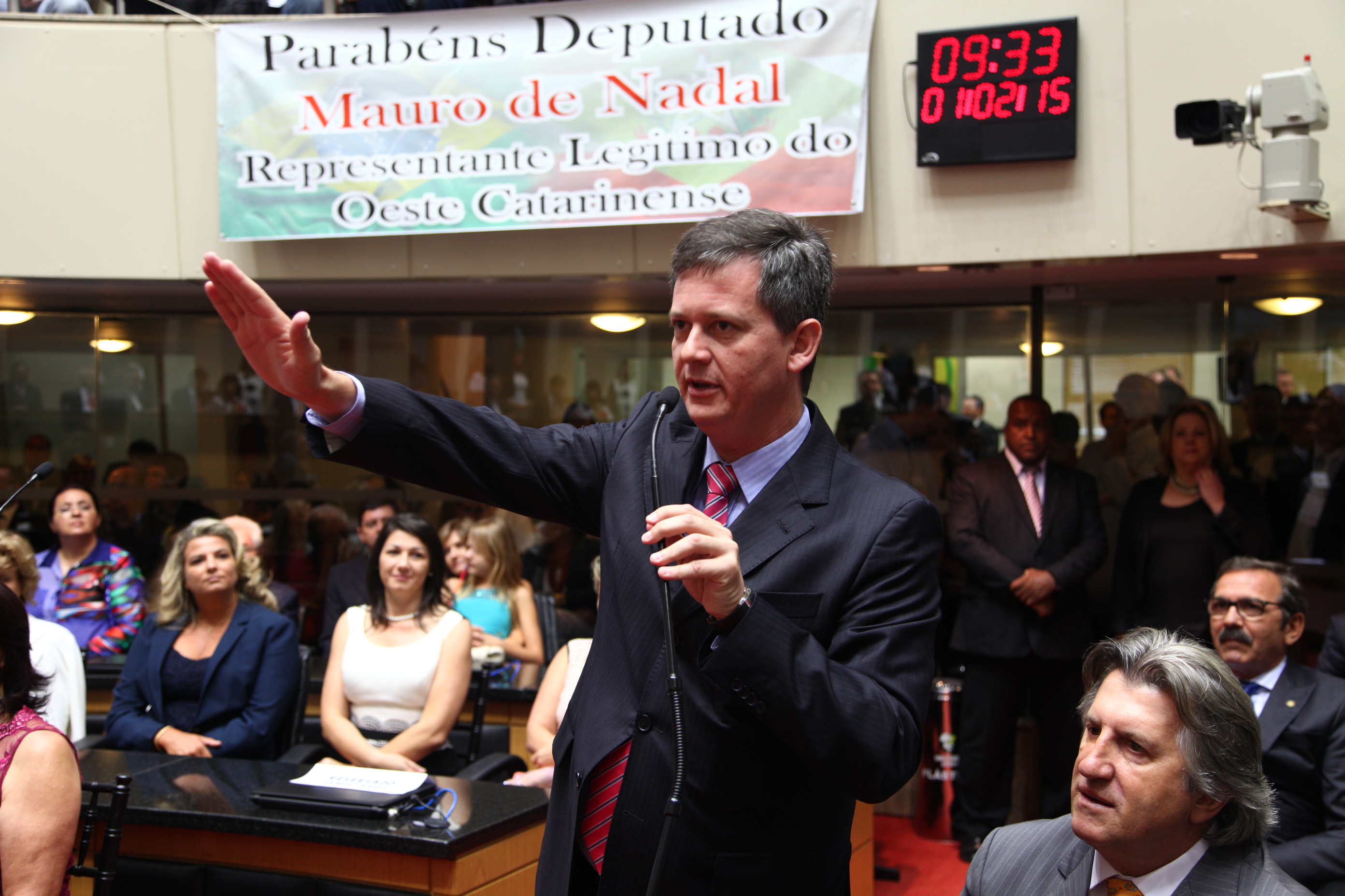 Juramento, Assinatura e Posse dos Deputados. Dep. Jean Kuhlmann (PSD) - Foto: Solon Soares/Agência AL