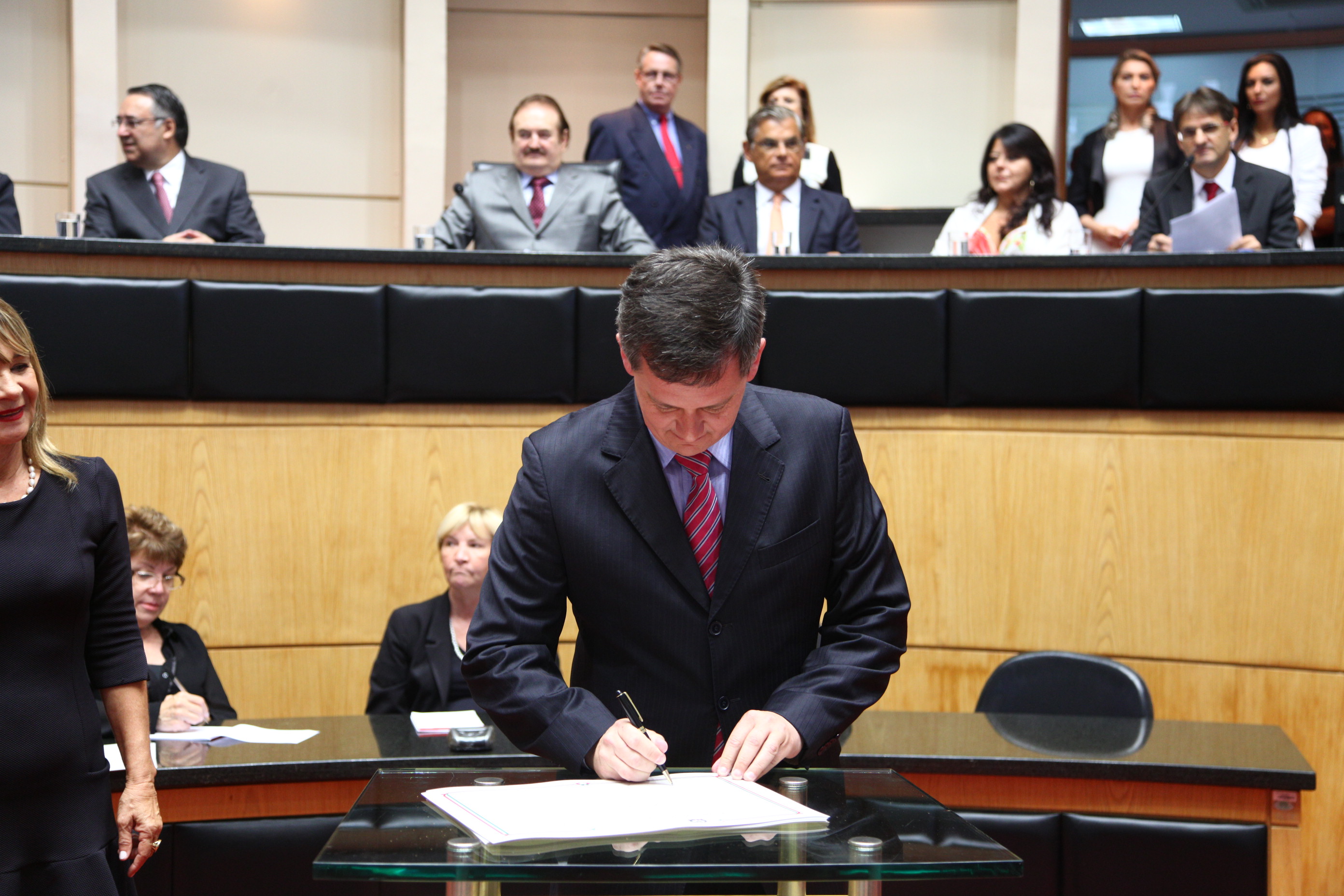 Juramento, Assinatura e Posse dos Deputados. Dep. Jean Kuhlmann (PSD) - Foto: Solon Soares/Agência AL