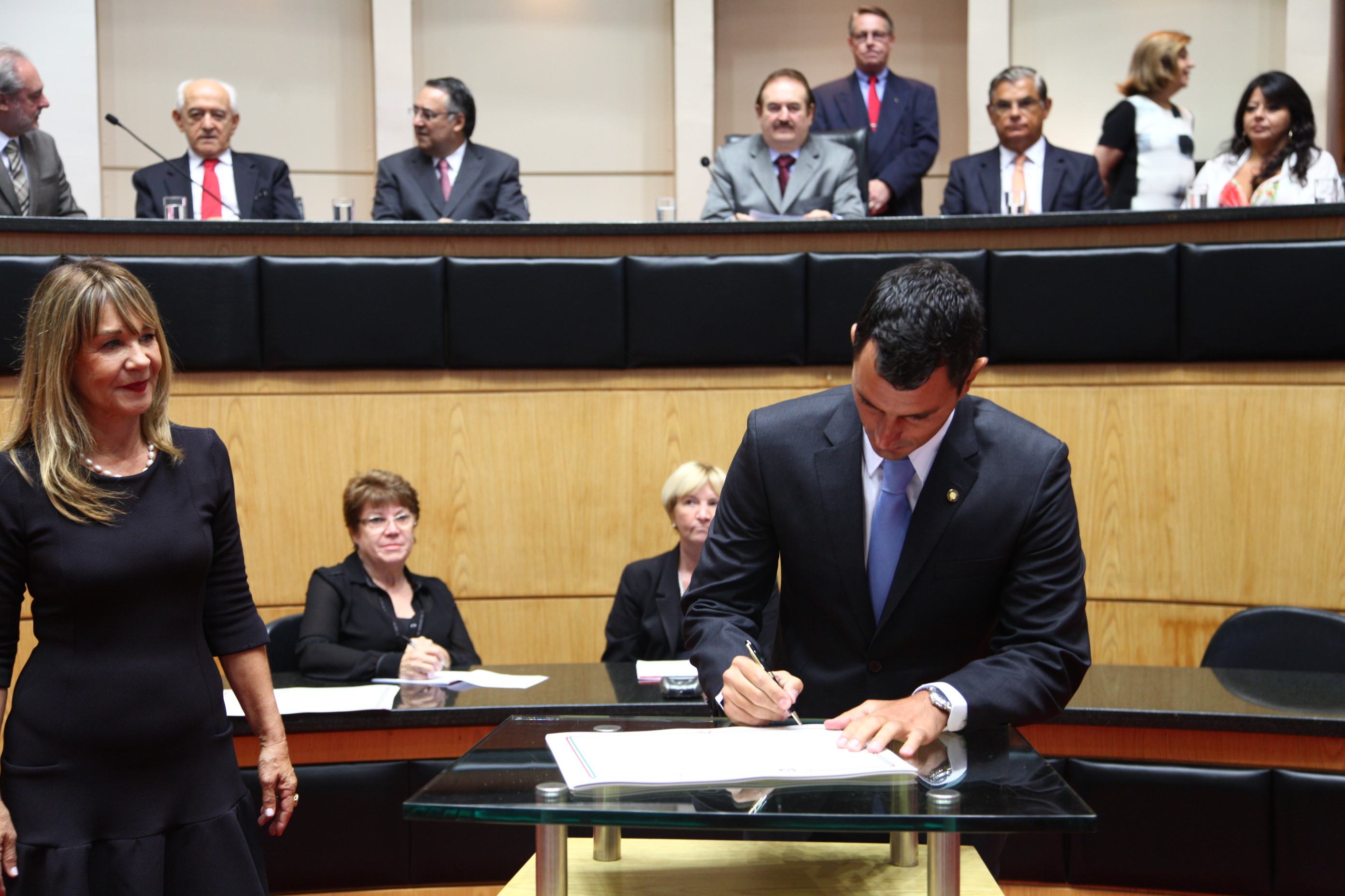Juramento, Assinatura e Posse dos Deputados. Dep. João Amin (PP) - Foto: Solon Soares/Agência AL
