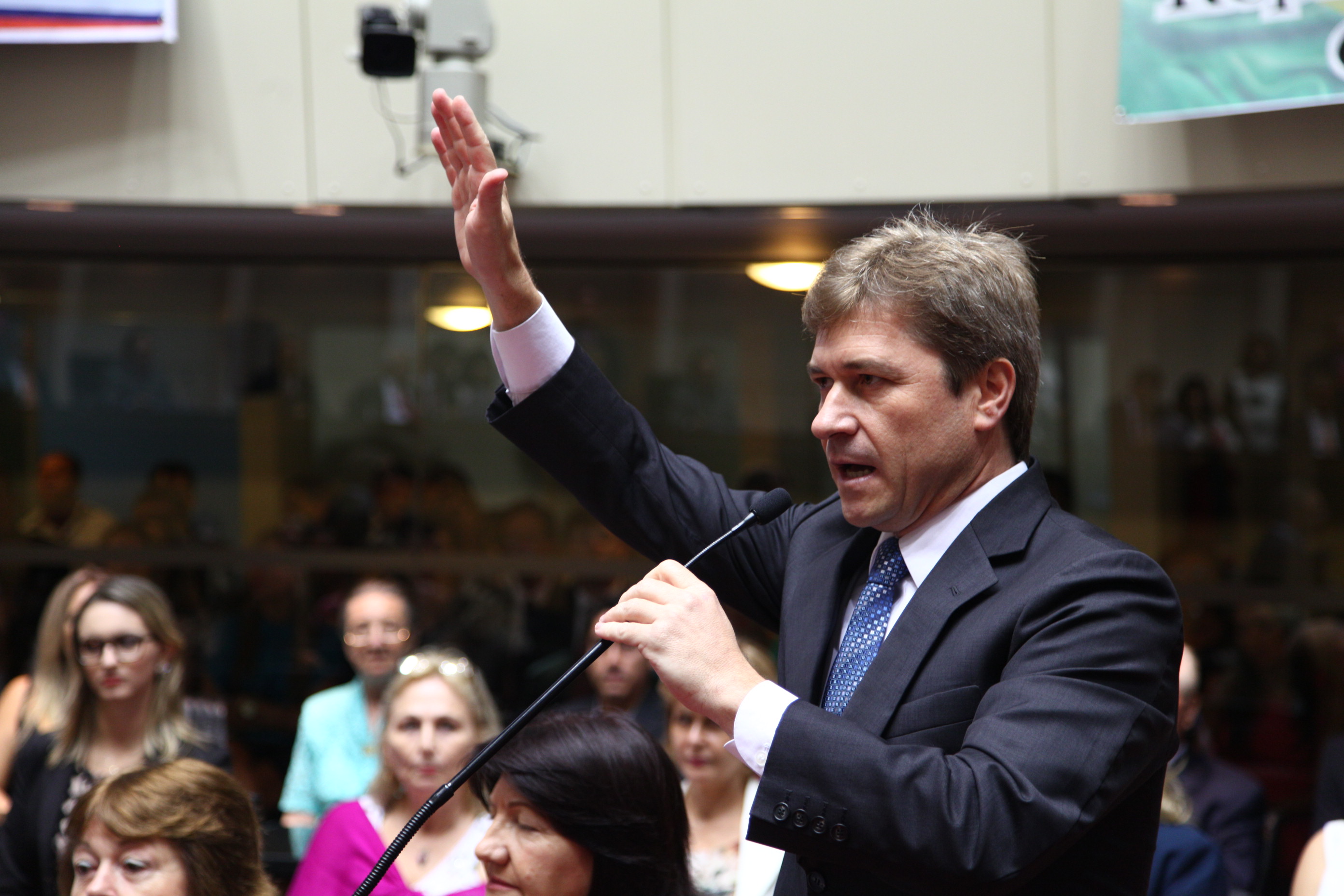 Juramento, Assinatura e Posse dos Deputados. Dep. José Nei Ascari (PSD) - Foto: Solon Soares/Agência AL