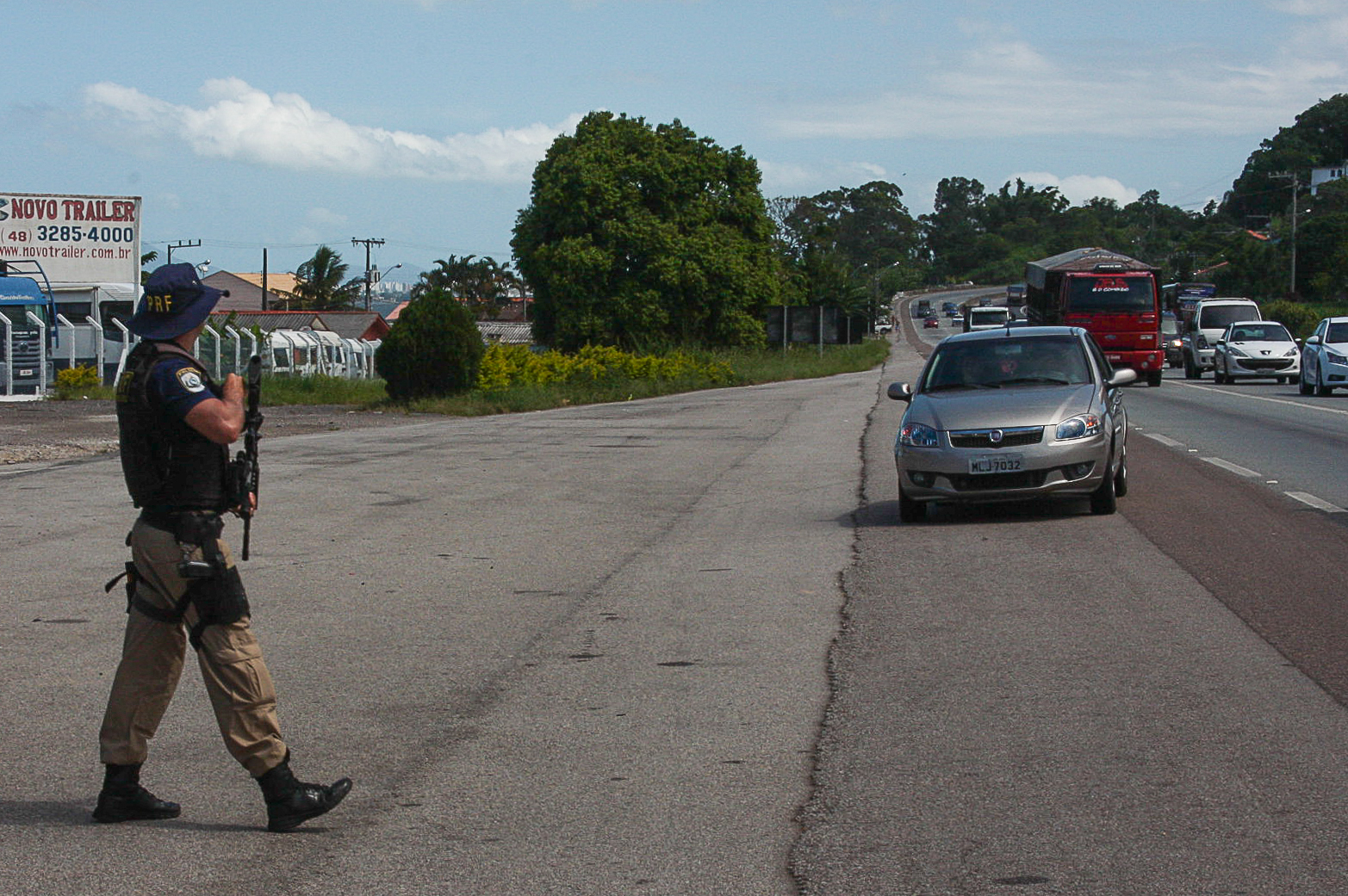 Operação Carnaval PRF. Foto: Eduardo Guedes de Oliveira / Agência AL