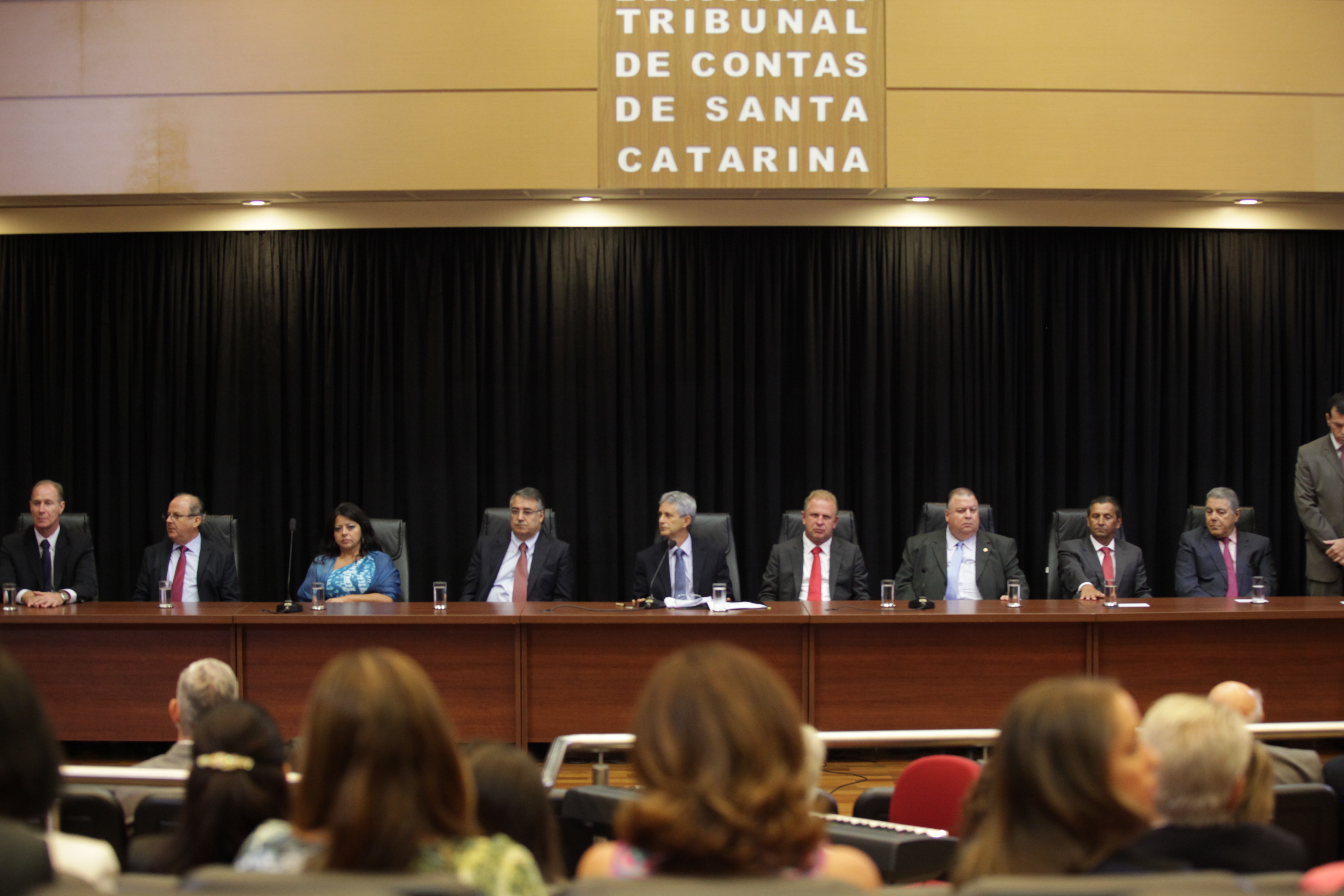 Posse do novo Presidente do Tribunal de Contas do Estado. Foto: Carlos Kilian/Agência AL