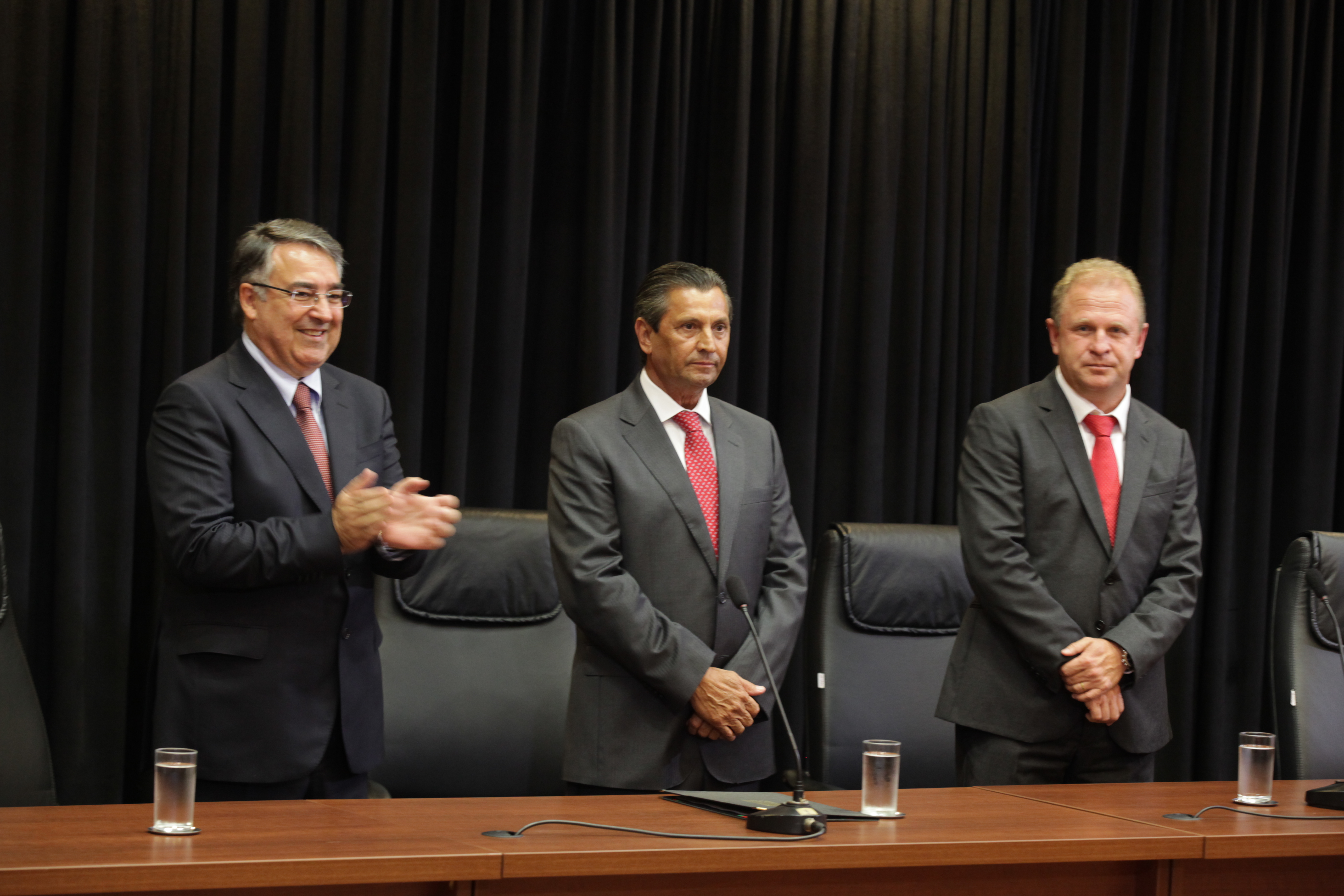 Posse do novo Presidente do Tribunal de Contas do Estado. Foto: Carlos Kilian/Agência AL