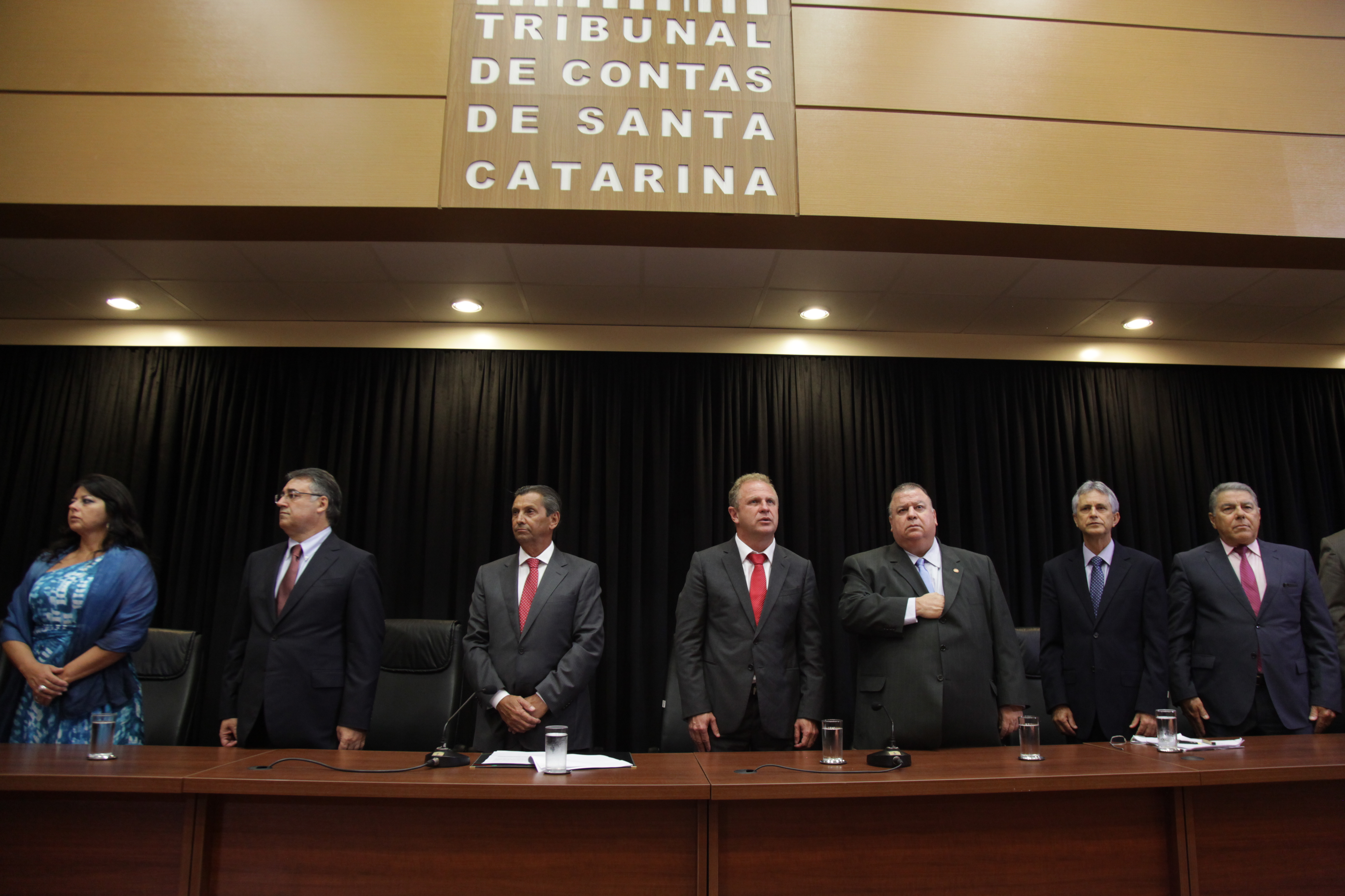 Posse do novo Presidente do Tribunal de Contas do Estado. Foto: Carlos Kilian/Agência AL