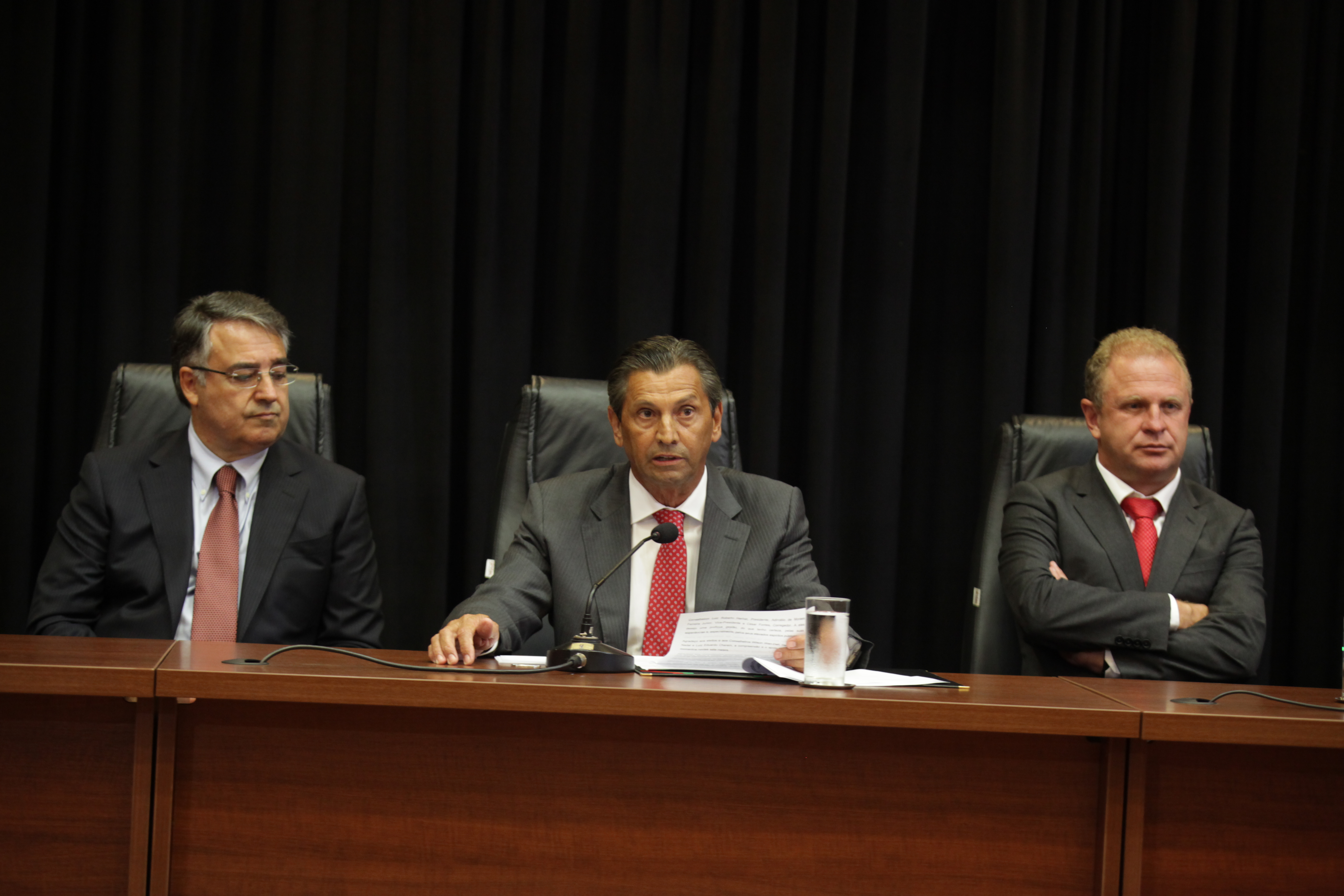 Posse do novo Presidente do Tribunal de Contas do Estado. Foto: Carlos Kilian/Agência AL