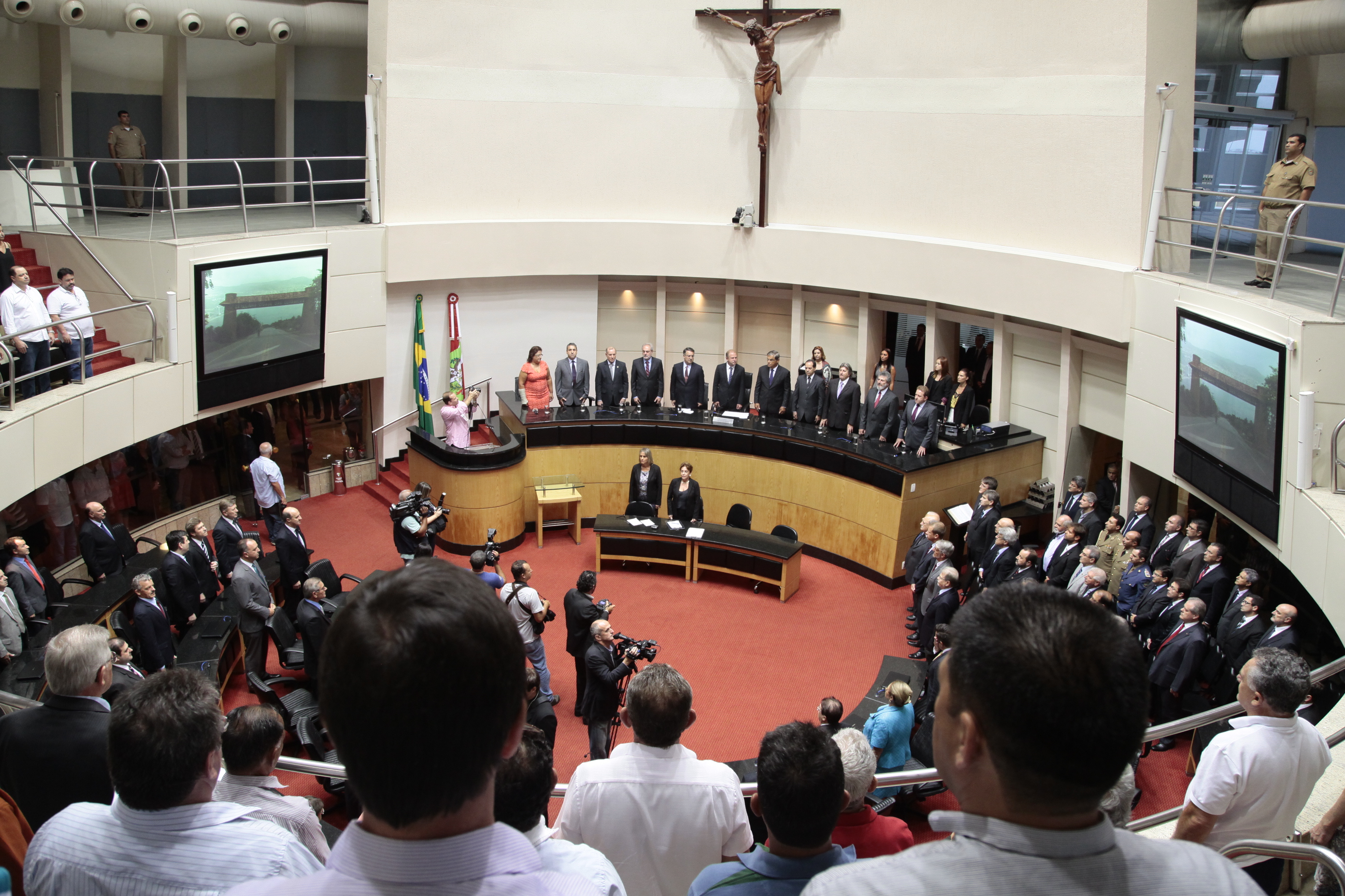 Leitura da Mensagem Anual do Governador. Foto: Miriam Zomer/Agência AL