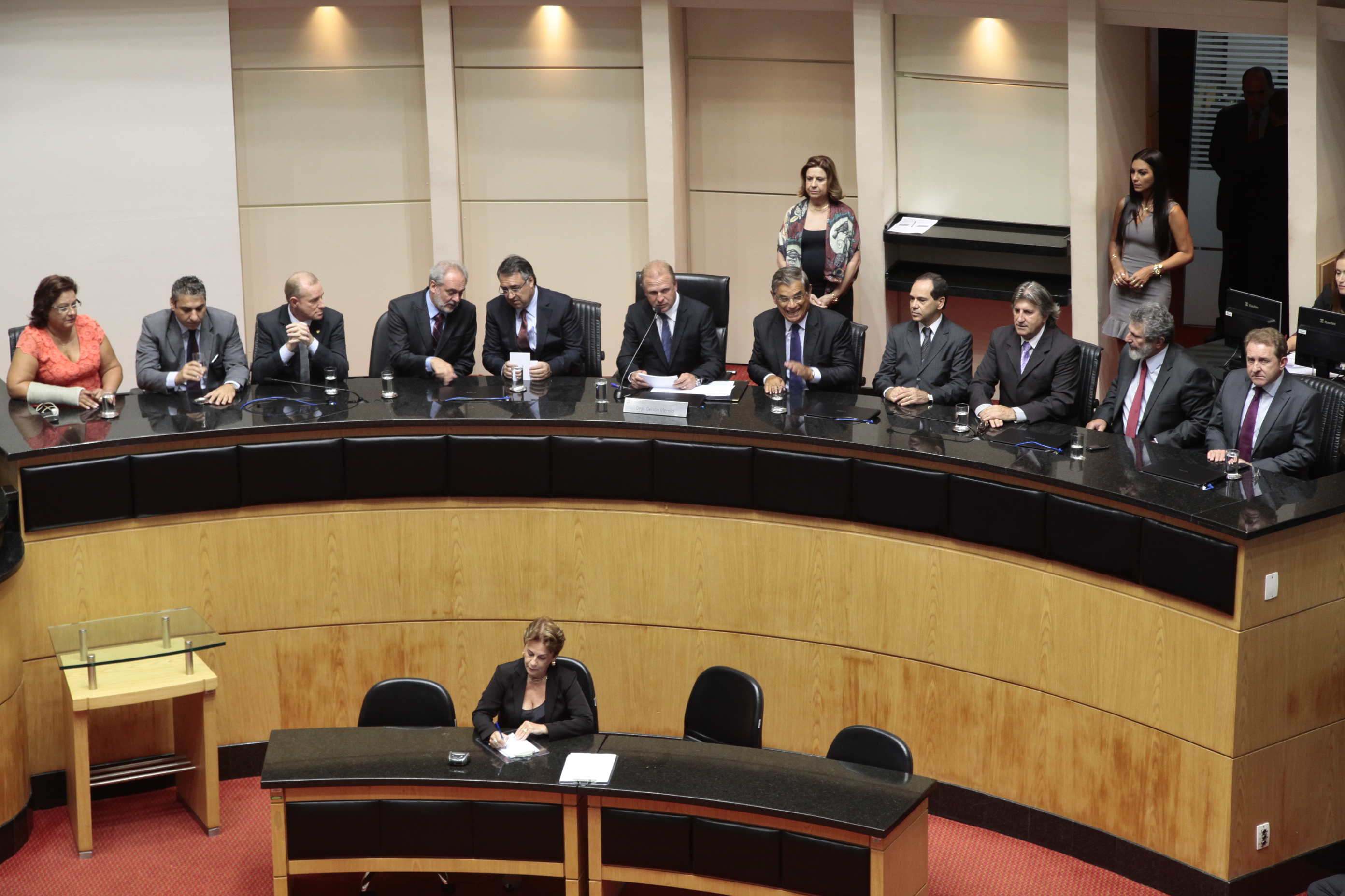 Leitura da Mensagem Anual do Governador. Foto: Miriam Zomer/Agência AL