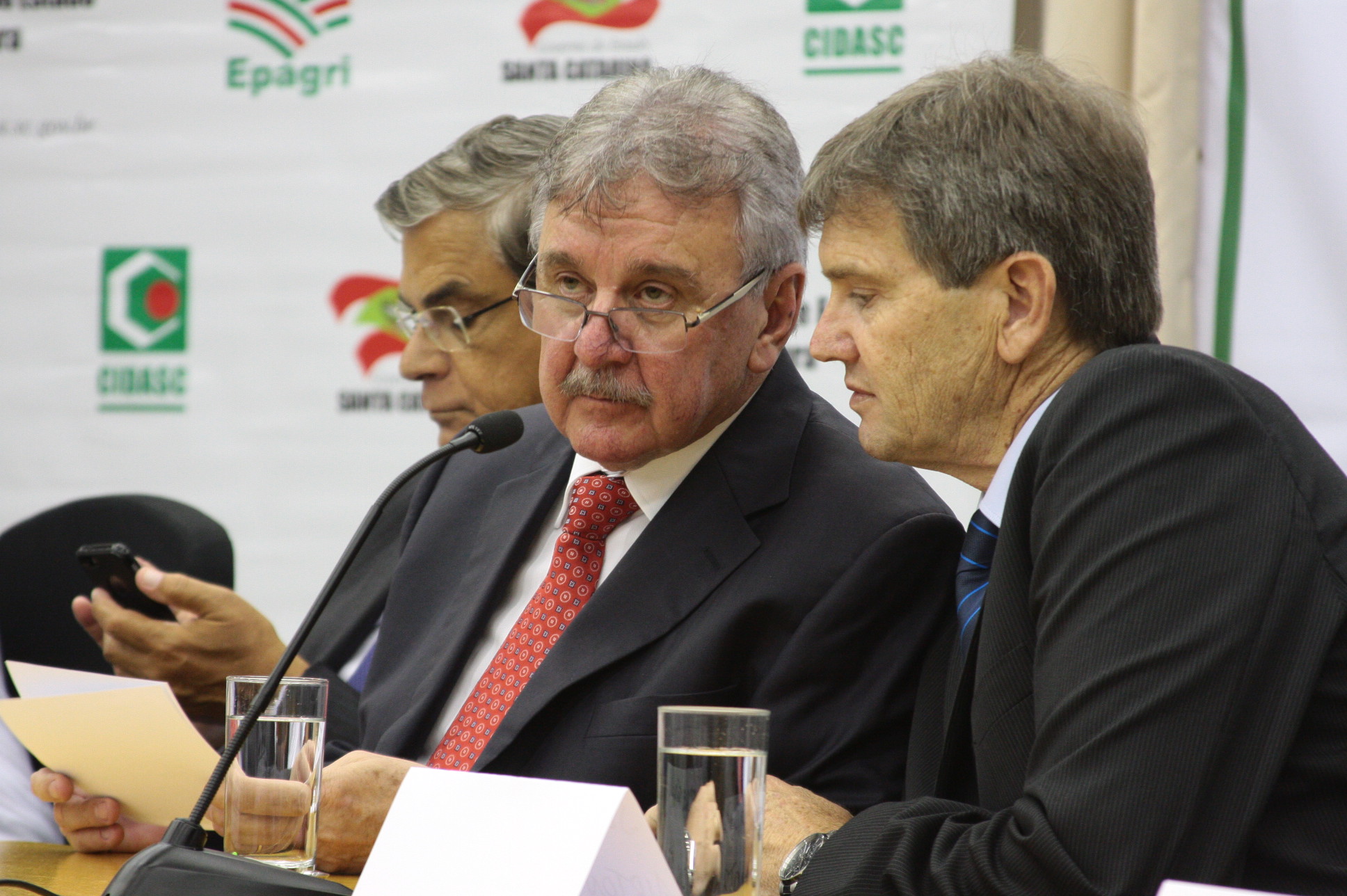 Posse do novo Secretário de Agricultura, Moacir Sopelsa. Foto: Eduardo Guedes de Oliveira / Agência AL