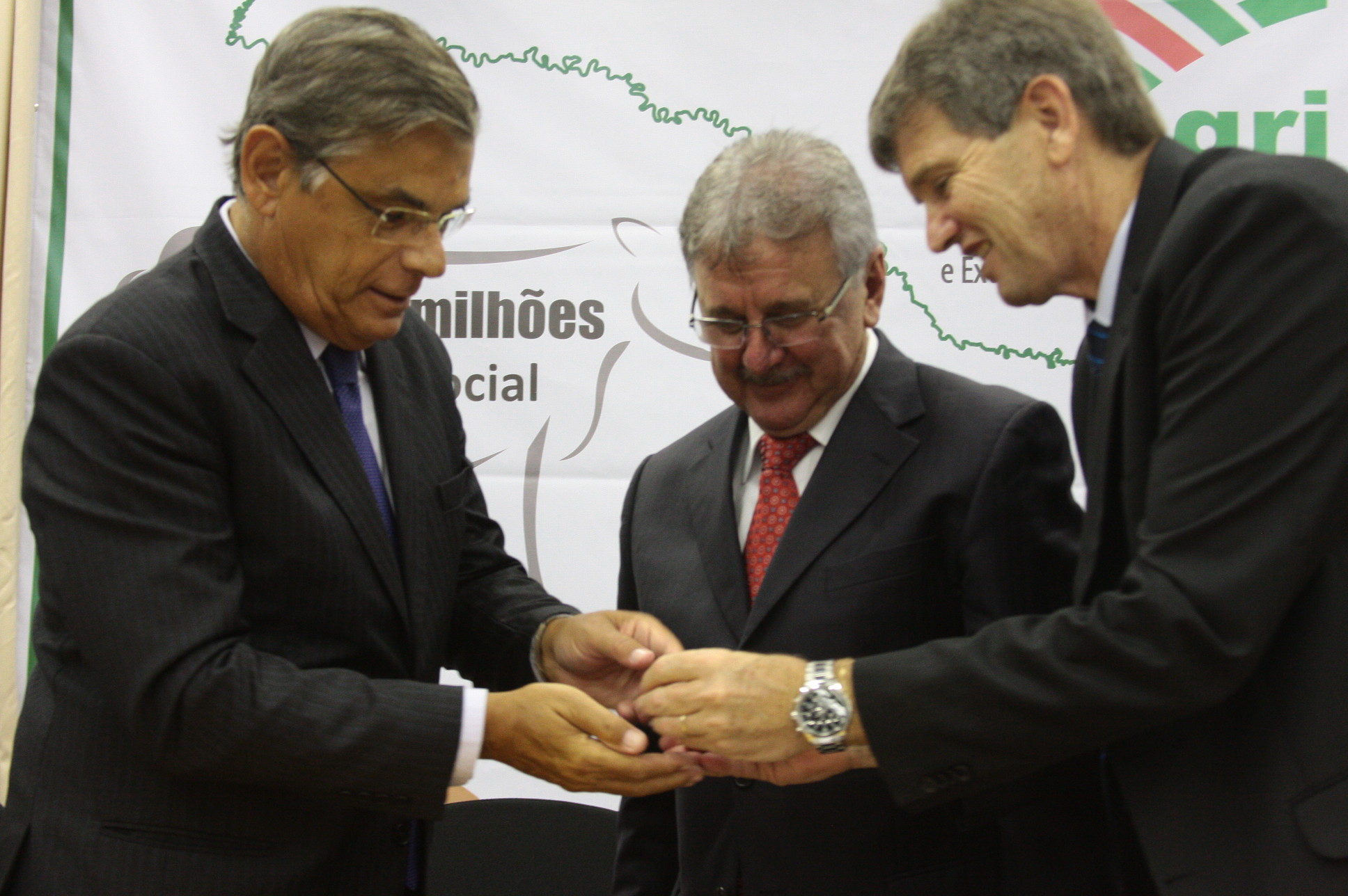 Posse do novo Secretário de Agricultura, Moacir Sopelsa. Foto: Eduardo Guedes de Oliveira / Agência AL