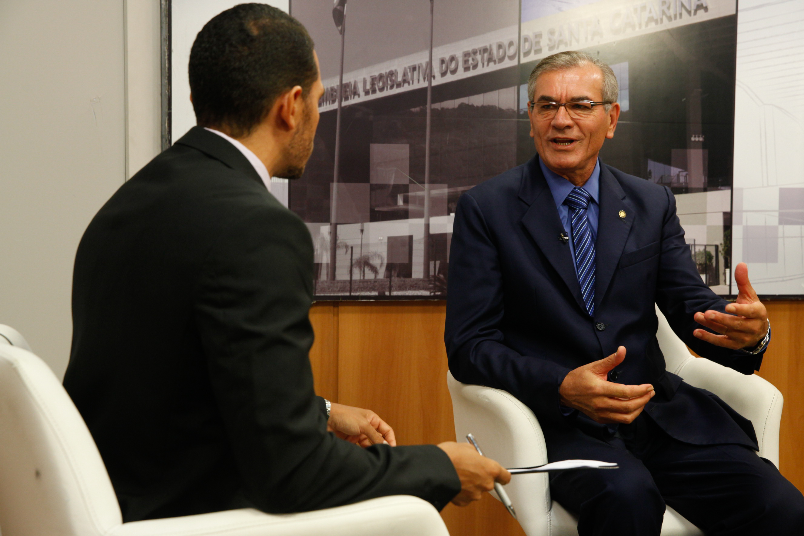 Fala Deputado - Silvio Dreveck (PP) - Foto: Juliana Stadnik / Agência AL