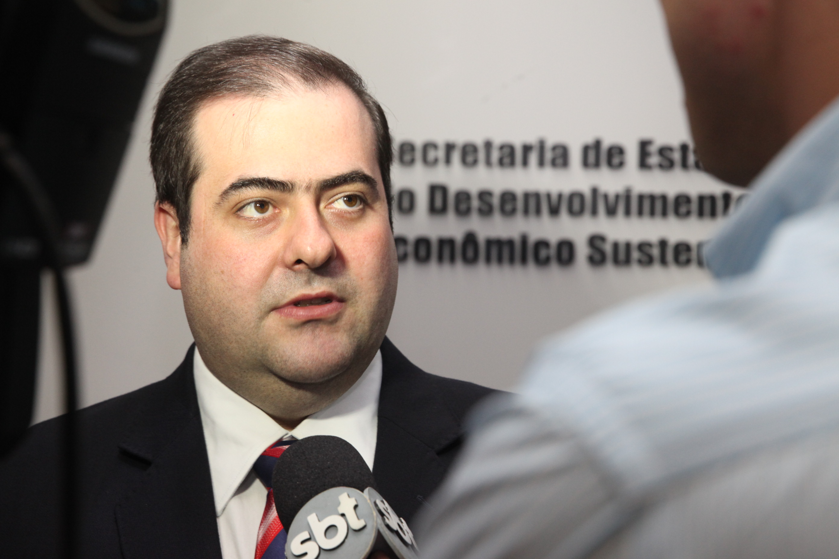 Carlos Chiodini toma posse como Secretário Estadual de Desenvolvimento Econômico Sustentável. Foto: Fábio Queiroz / Agência AL