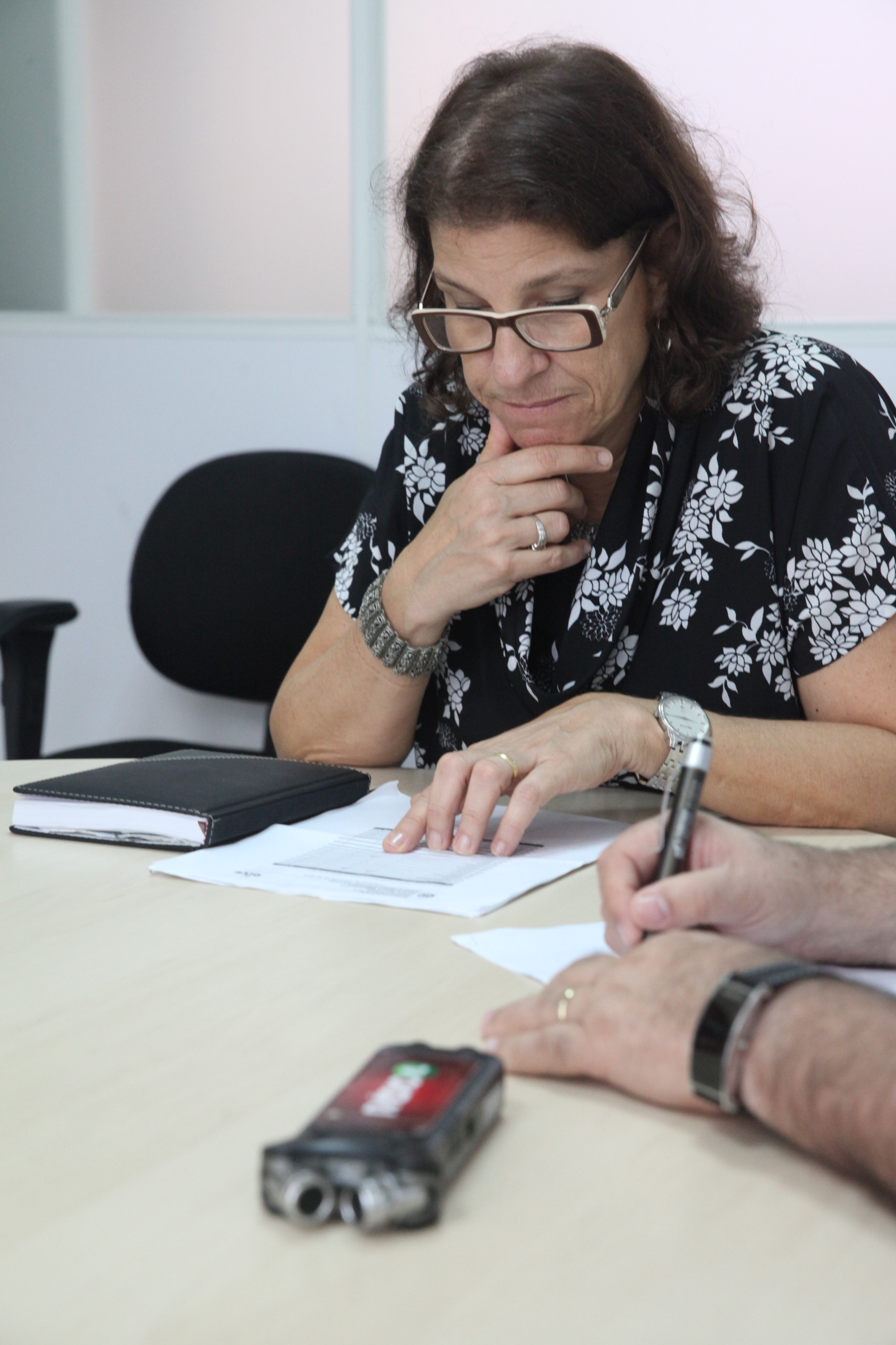Gerente  de Zoonoses - Suzana Zeccer. Foto: Fábio Queiroz / Agência AL