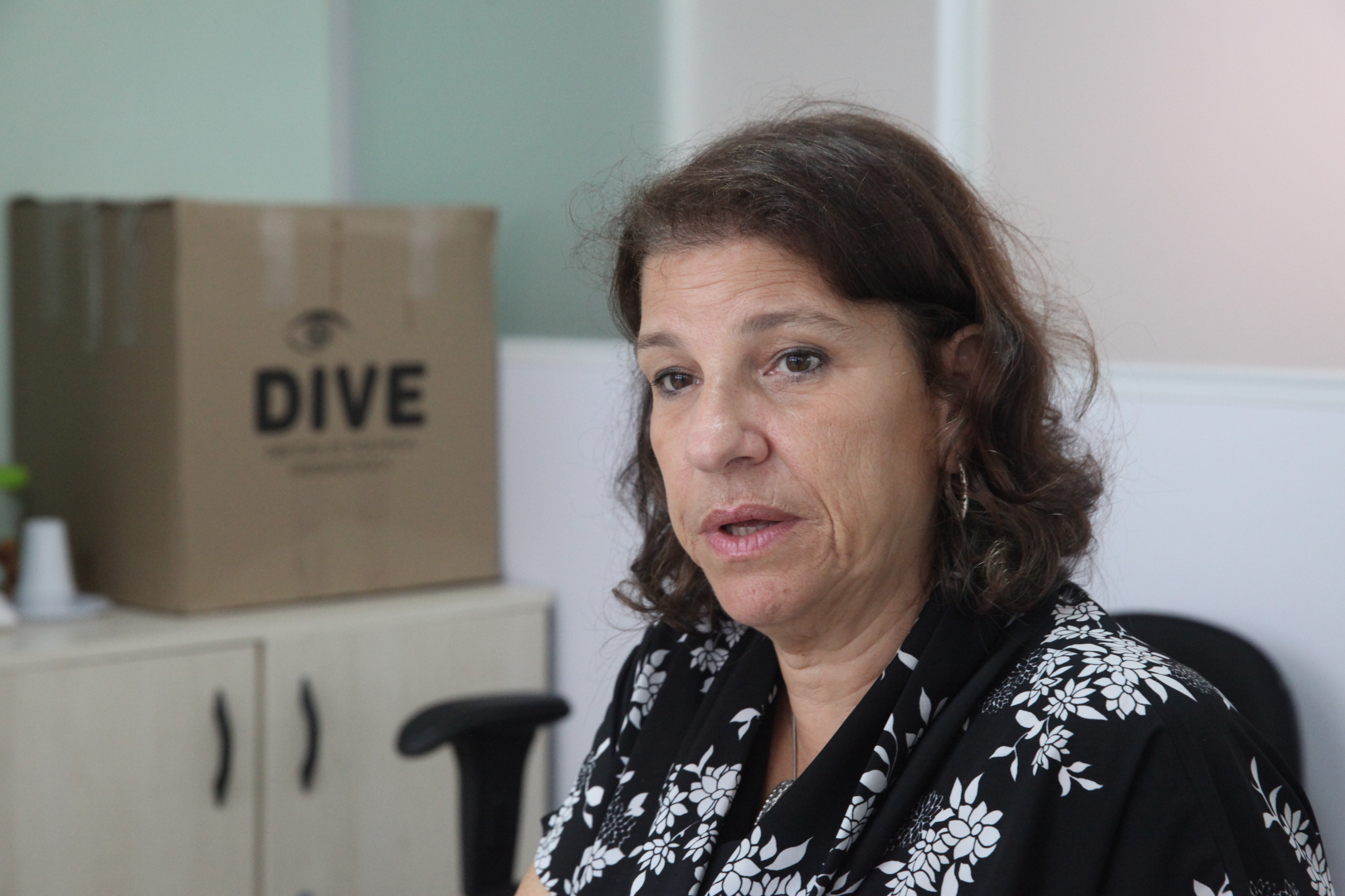Gerente  de Zoonoses - Suzana Zeccer. Foto: Fábio Queiroz / Agência AL
