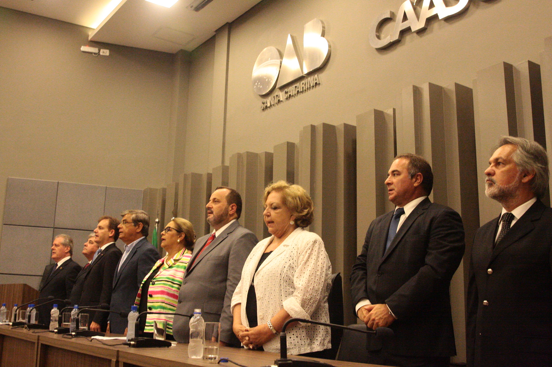 Deputada Ada de Luca (PMDB) toma posse como secretária de Estado da Justiça e Cidadania. Foto: Eduardo Guedes de Oliveira / Agência AL