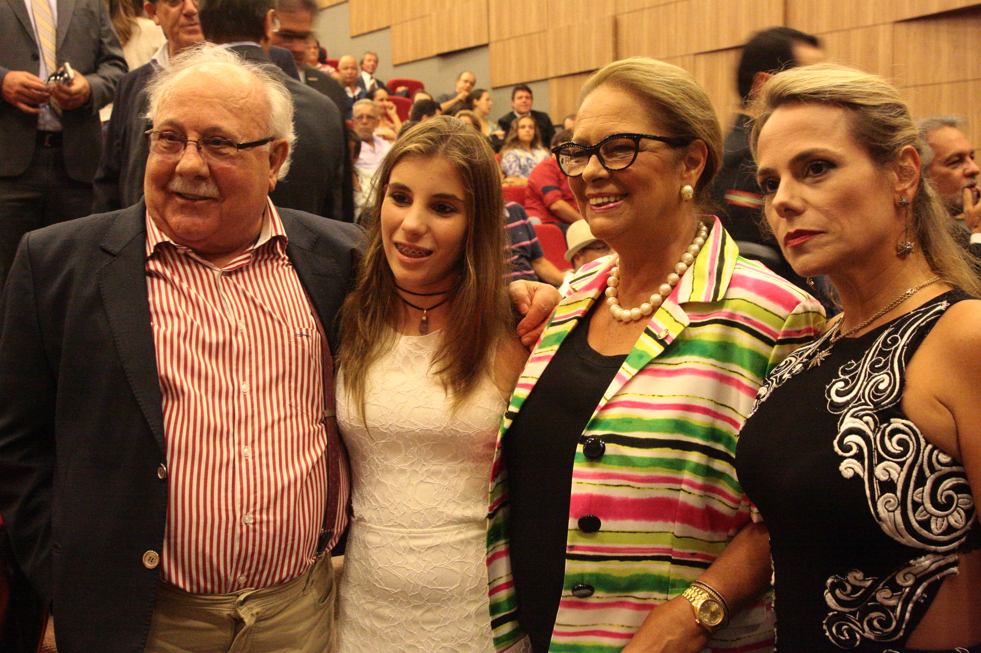 Deputada Ada de Luca (PMDB) toma posse como secretária de Estado da Justiça e Cidadania. Foto: Eduardo Guedes de Oliveira / Agência AL