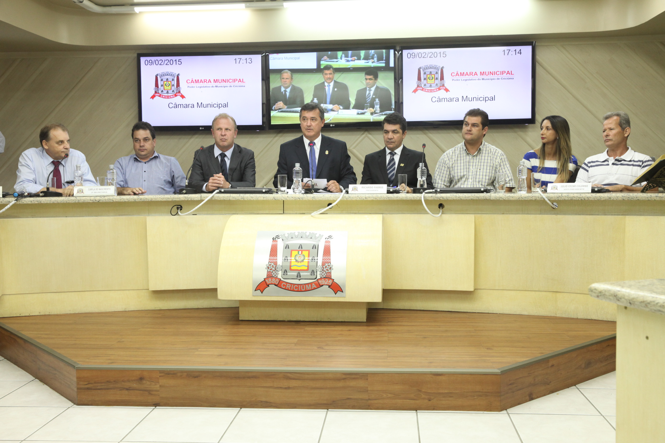 Presidente da Alesc, Gelson Merisio, cumpre agenda em Criciúma. Foto: Fábio Queiroz / Agência AL