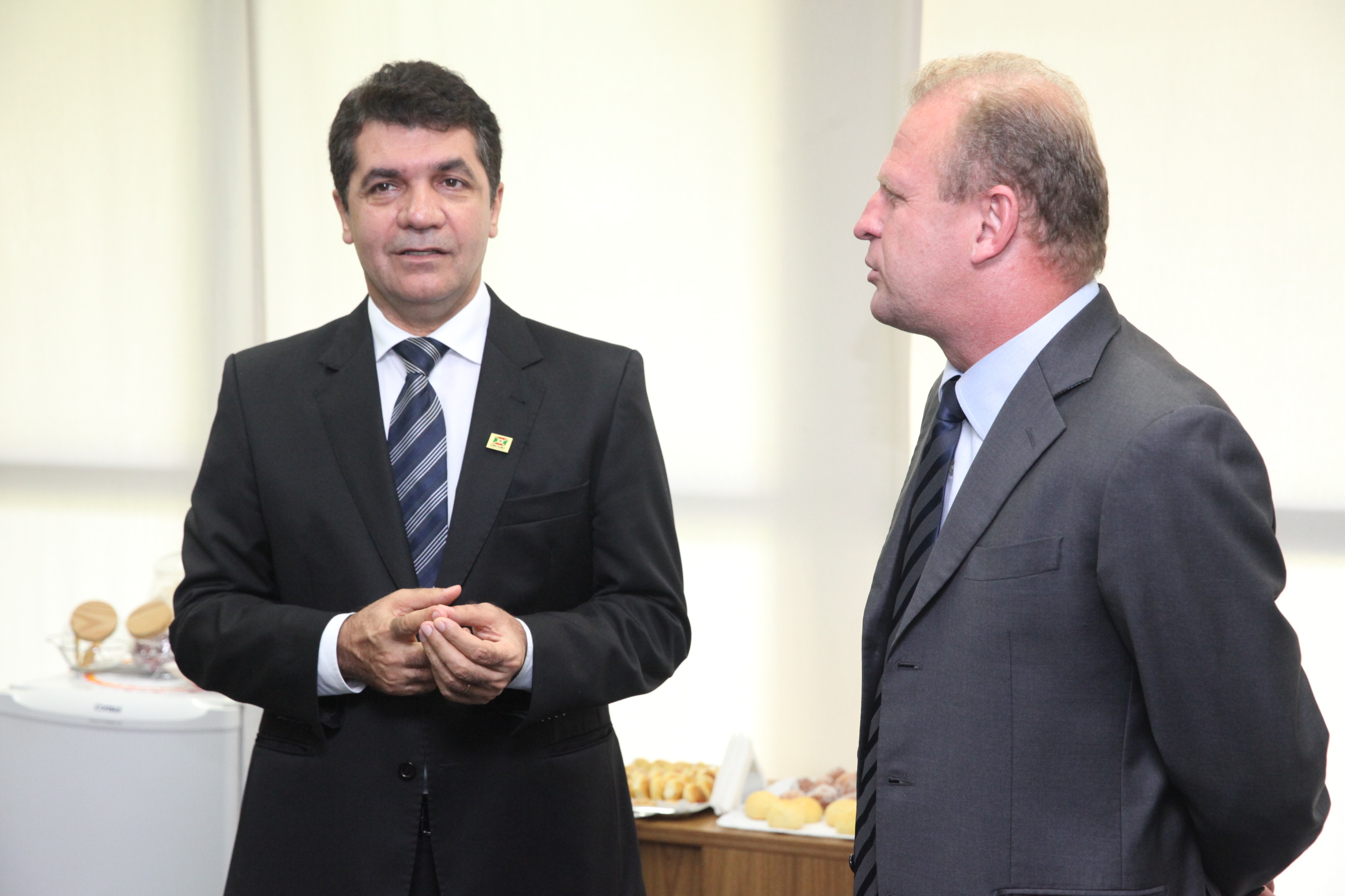 Presidente da Alesc, Gelson Merisio, cumpre agenda em Criciúma. Foto: Fábio Queiroz / Agência AL