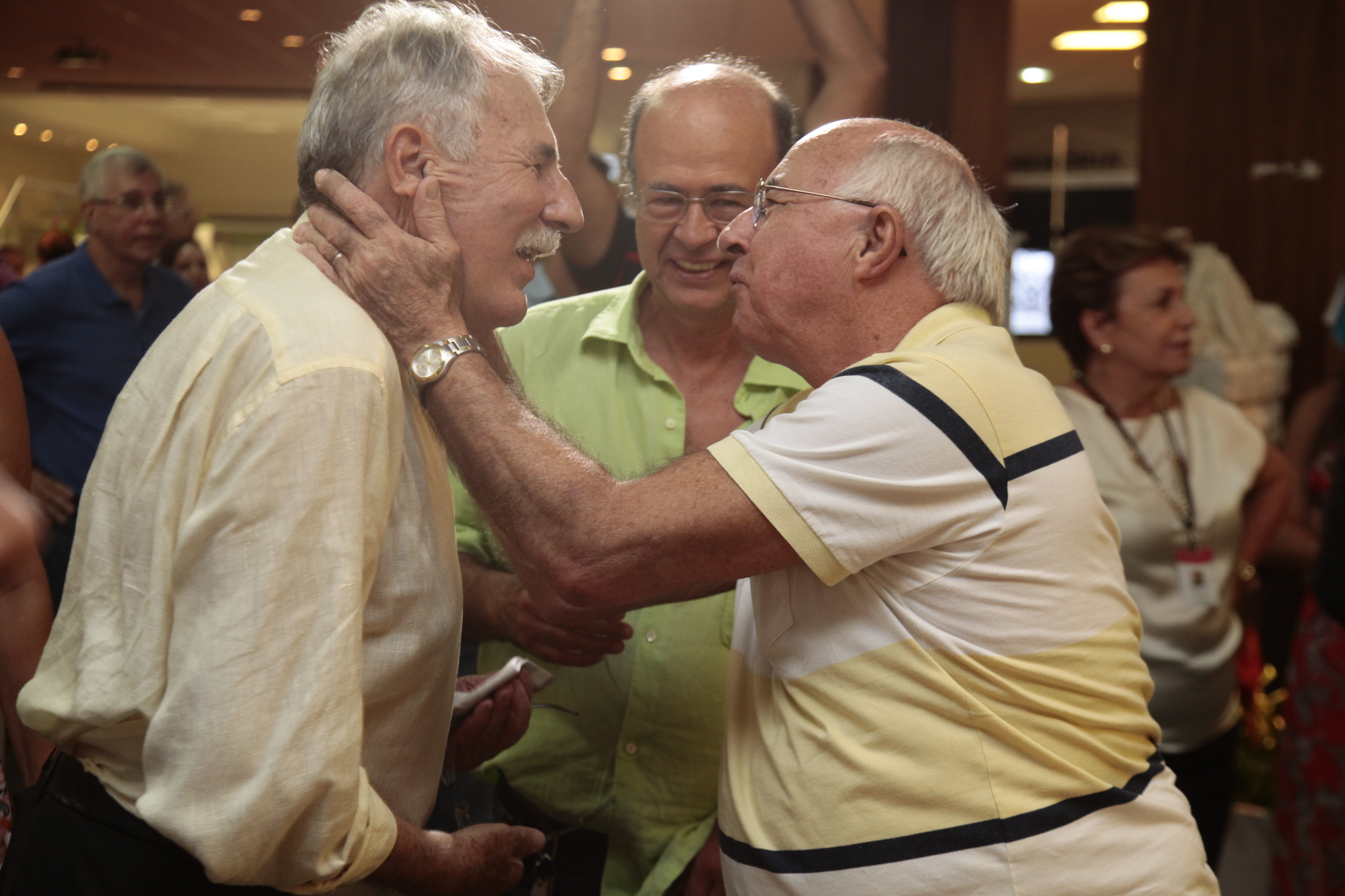 Despedida do servidor, Nazarildo Knabben. Foto: Miriam Zomer/Agência AL