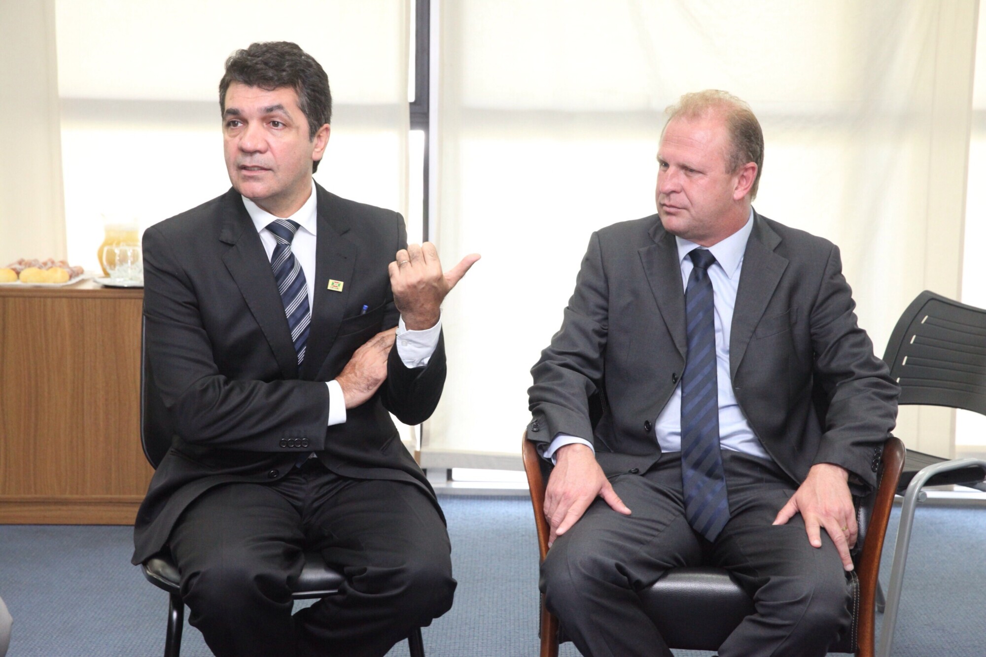 Presidente da Assembleia visita prefeito de Criciúma