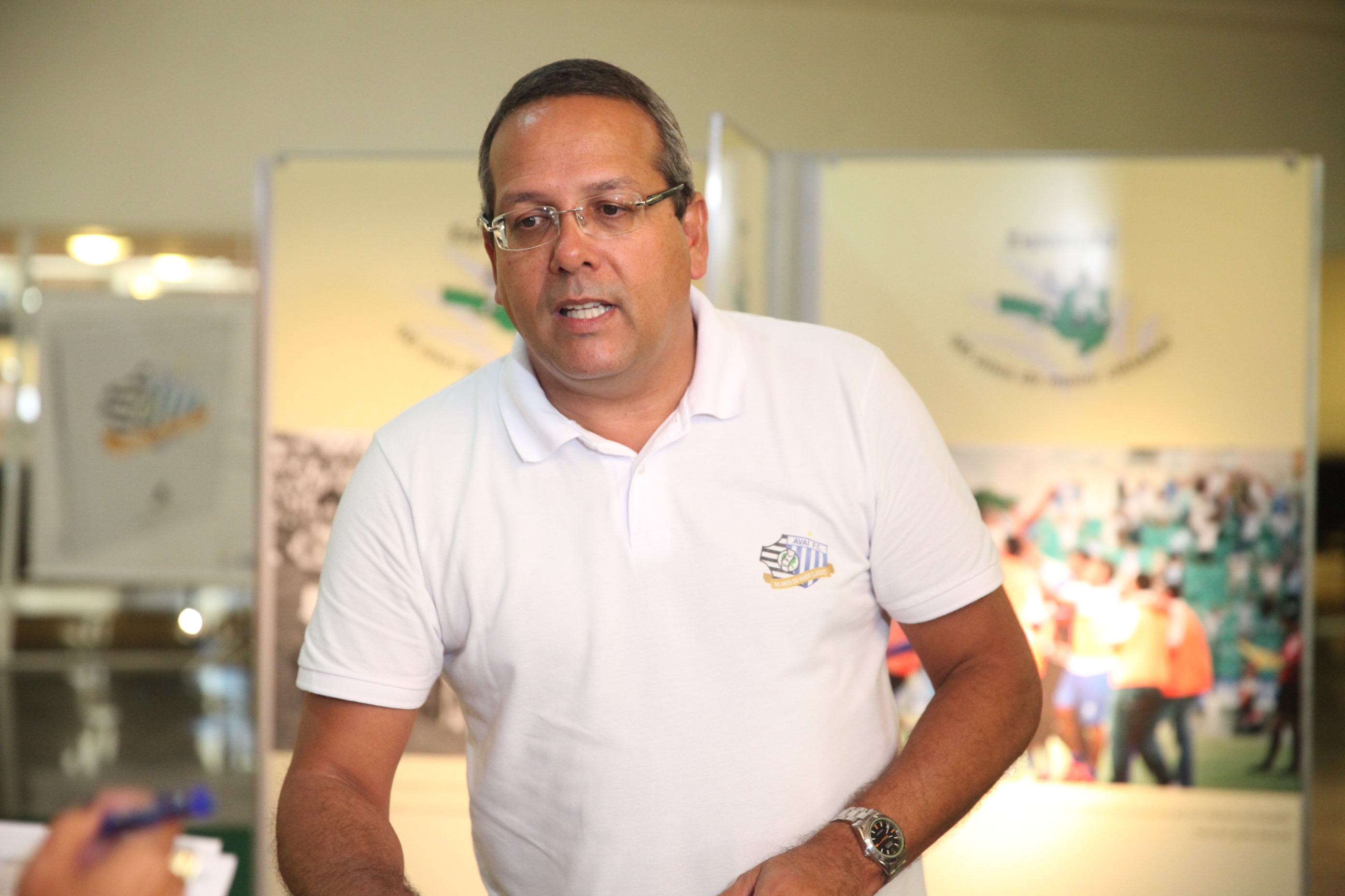 Exposição Avaí e Figueirense. Foto: Fábio Queiroz / Agência AL