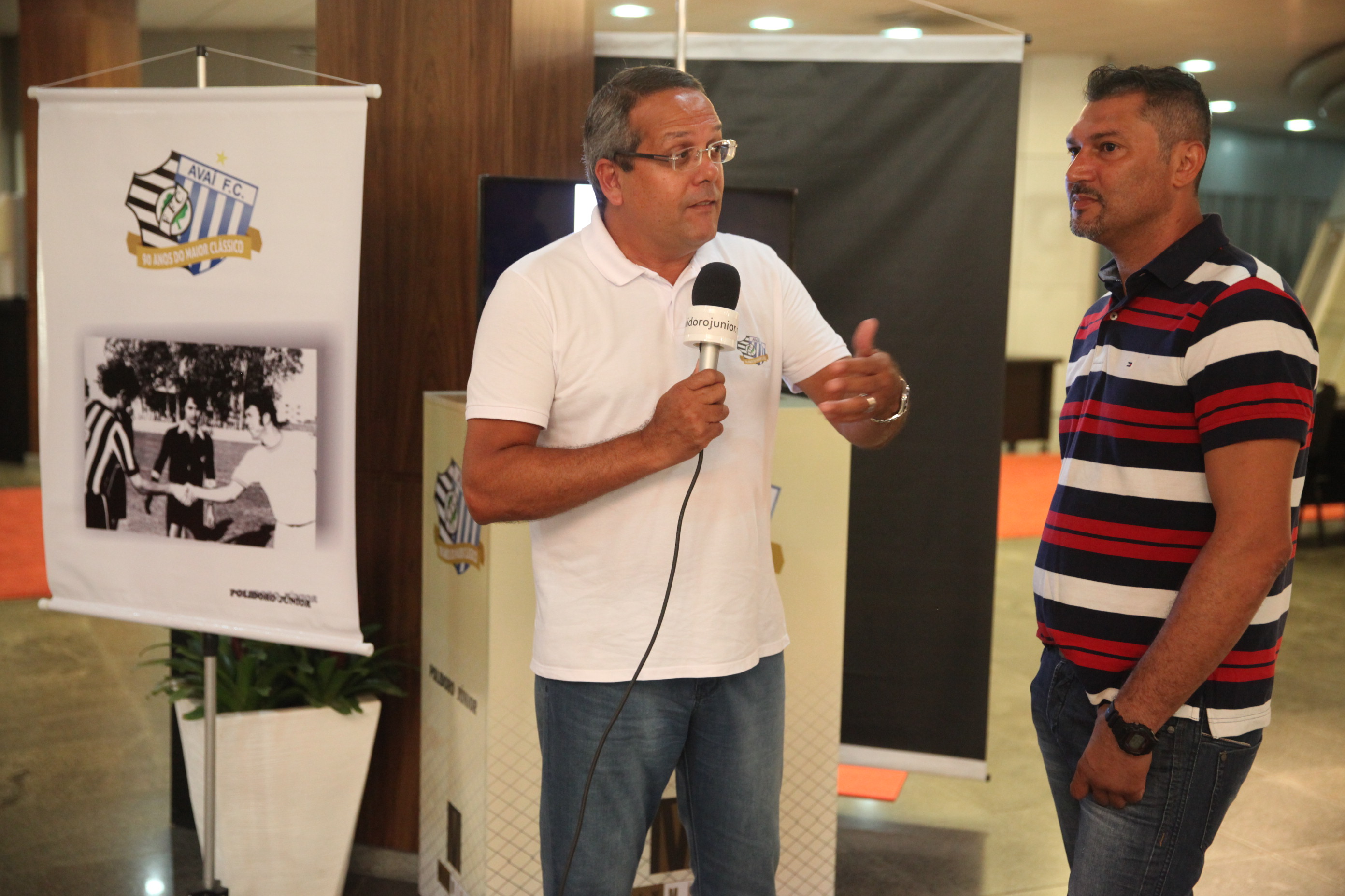 Exposição Avaí e Figueirense. Foto: Fábio Queiroz / Agência AL