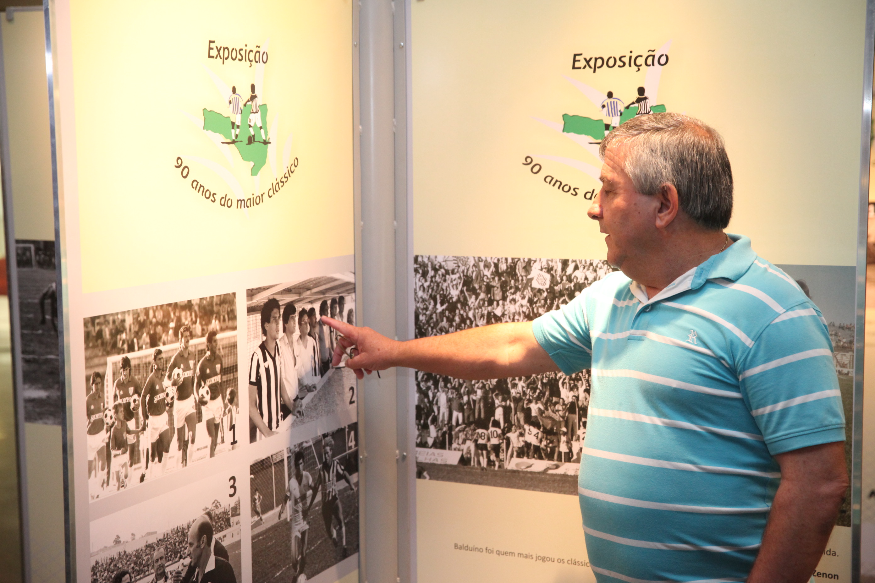 Exposição Avaí e Figueirense. Foto: Fábio Queiroz / Agência AL