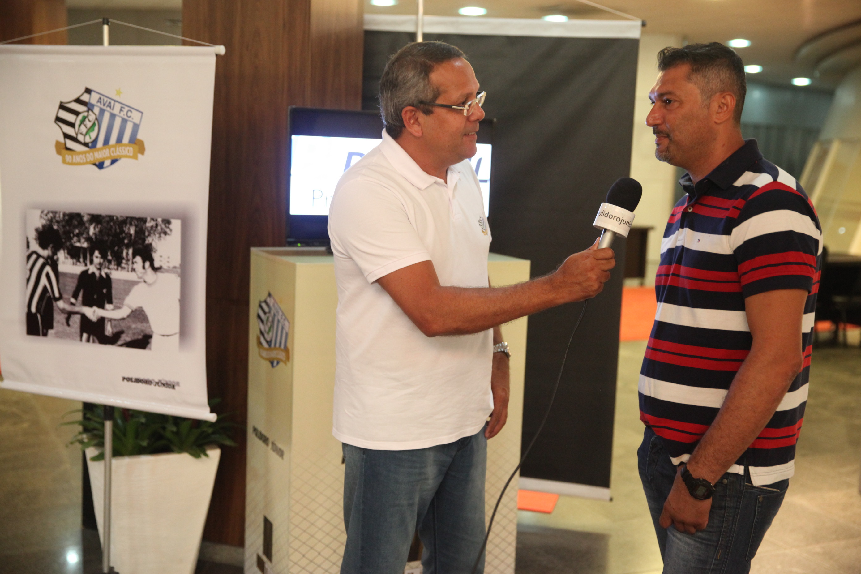 Exposição Avaí e Figueirense. Foto: Fábio Queiroz / Agência AL