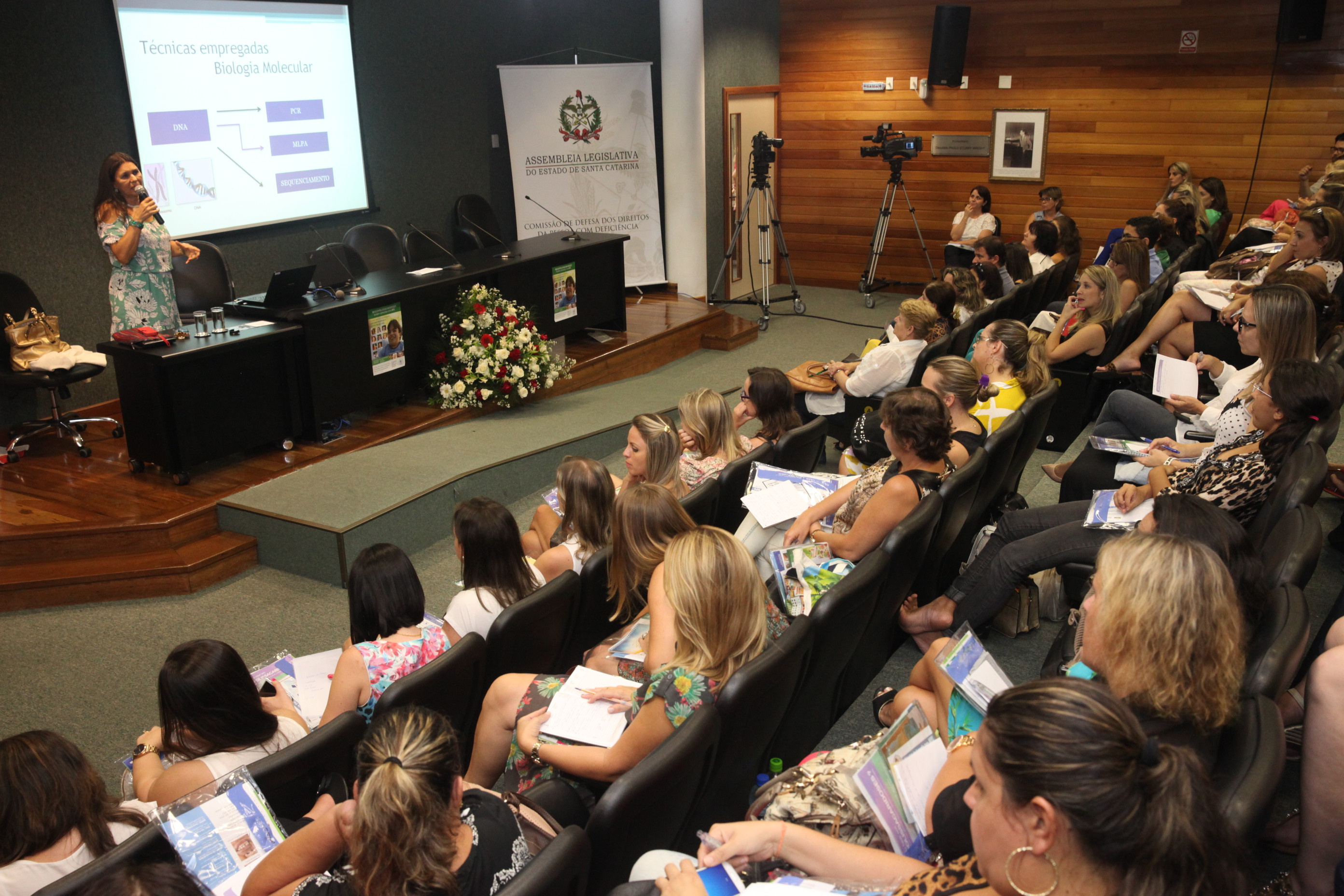 Fórum Catarinense de Doeças Raras. Foto: Fábio Queiroz / Agência AL