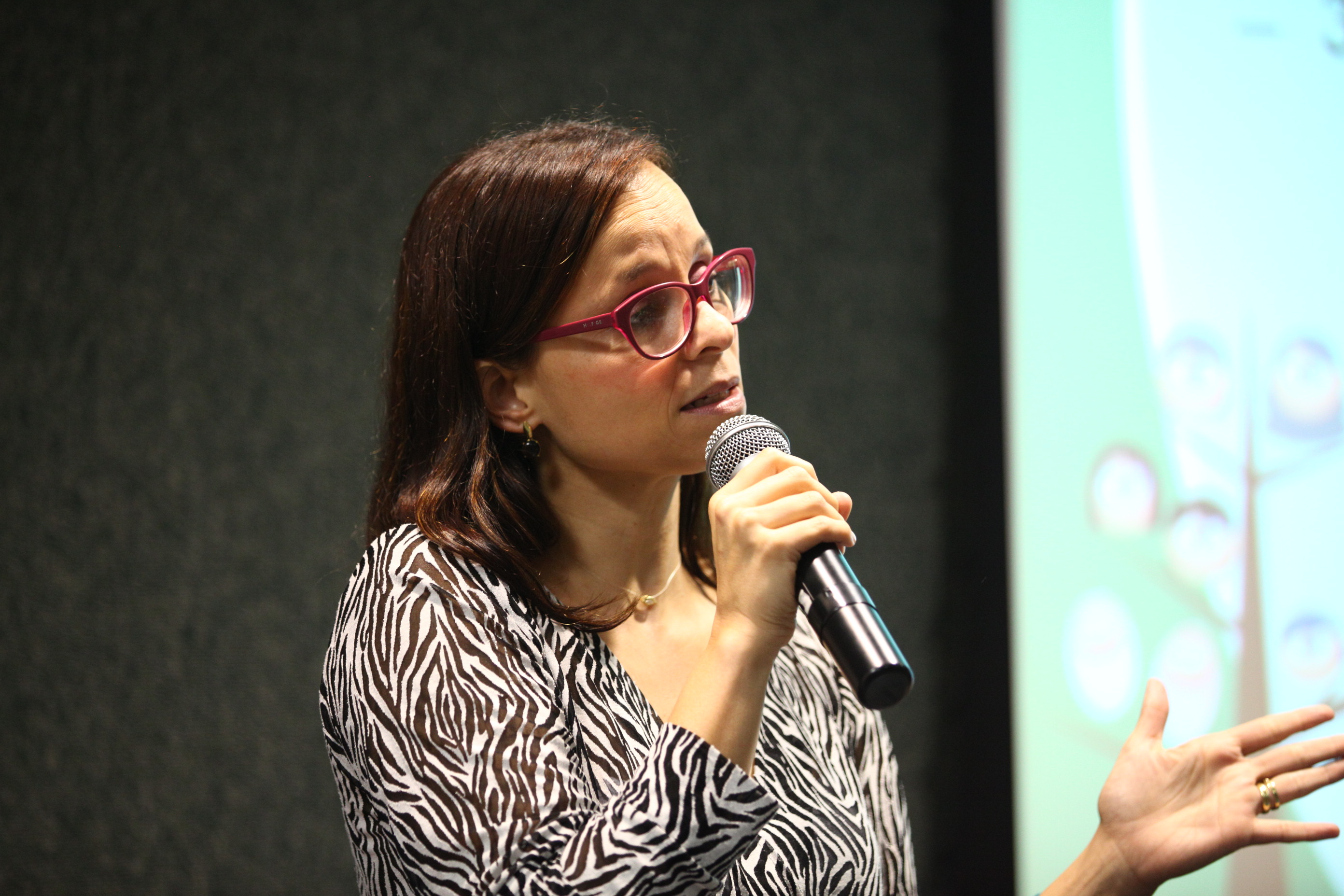 Fórum Catarinense de Doeças Raras - Louise Lapagesse de Camargo - Foto:Solon Soares/Agência AL
