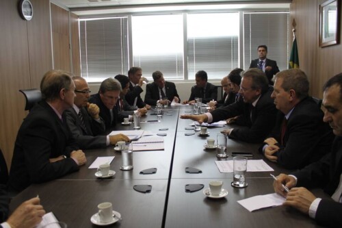 Eskudlark e comitiva recebem confirmação de investimentos nos aeroportos catarinenses
