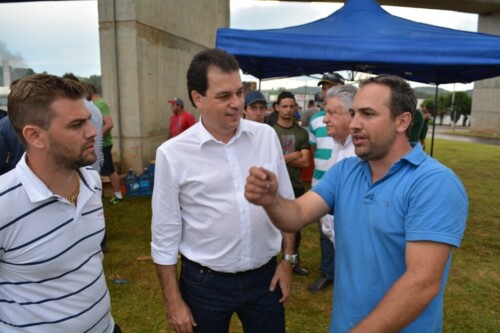 Deputado Rodrigo Minotto cumpre agenda no Oeste