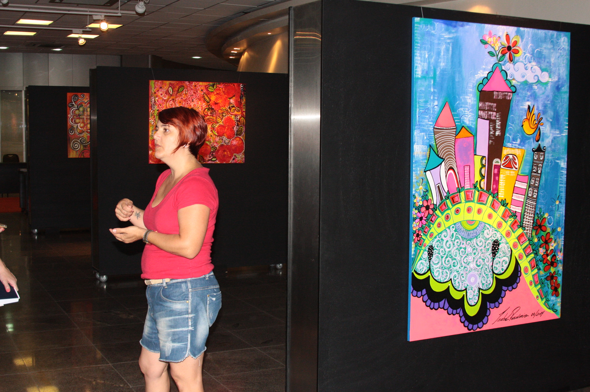 Abertura da Exposição Renda-se às Cores de Isabel Possidonio. Fotos: Eduardo Guedes de Oliveira / Agência AL