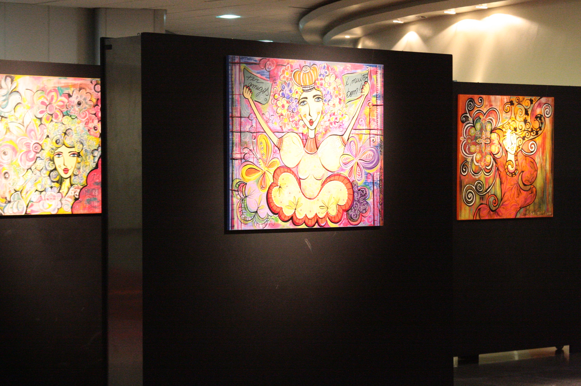 Abertura da Exposição Renda-se às Cores de Isabel Possidonio. Fotos: Eduardo Guedes de Oliveira / Agência AL