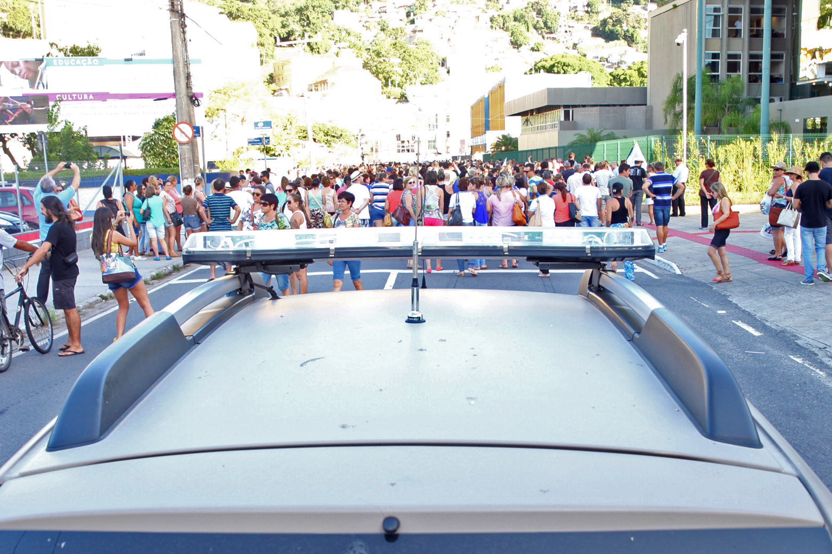 Manifestação dos Professores. Foto: Fábio Queiroz / Agência AL