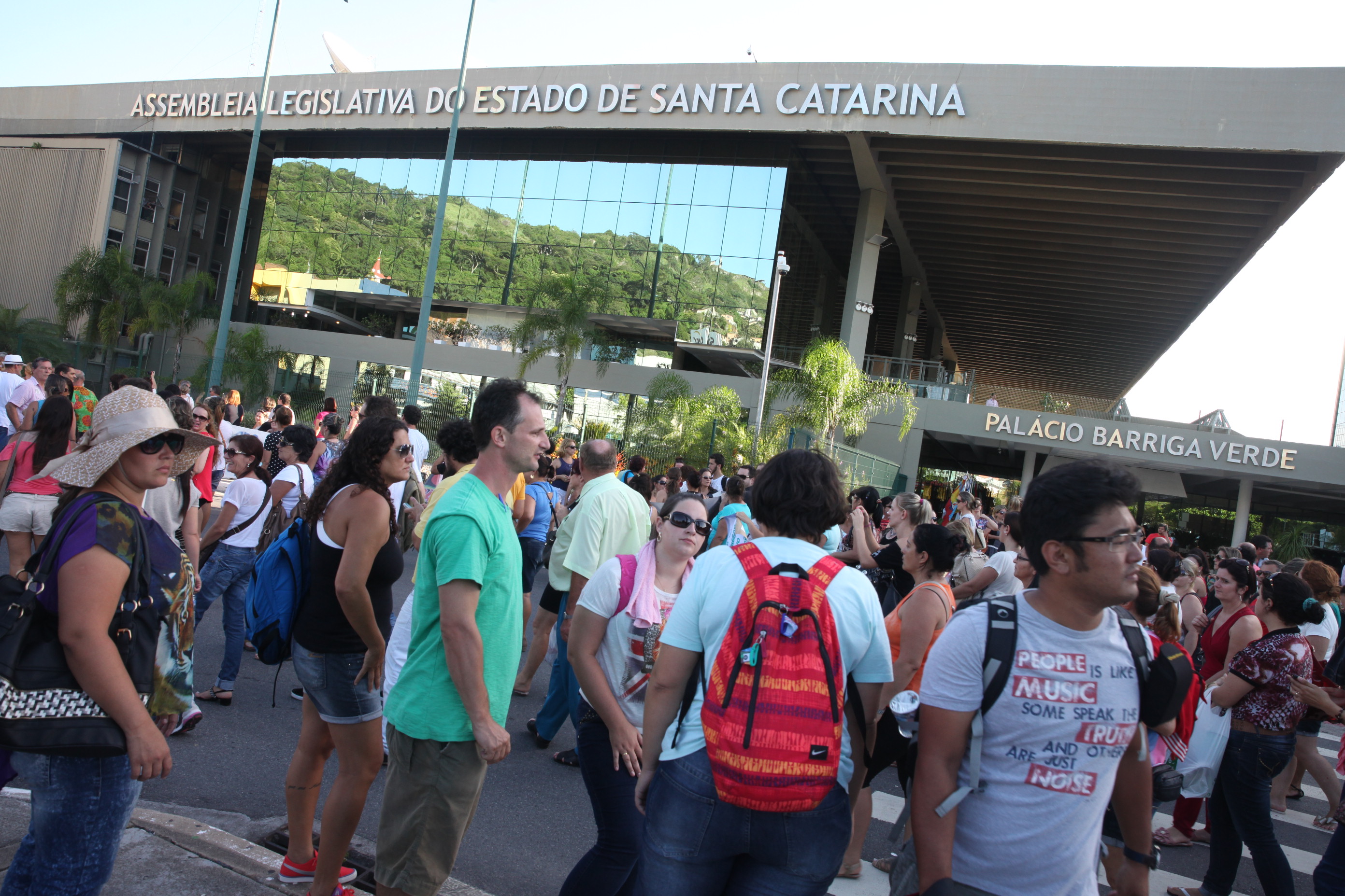 Manifestação dos Professores. Foto: Fábio Queiroz / Agência AL