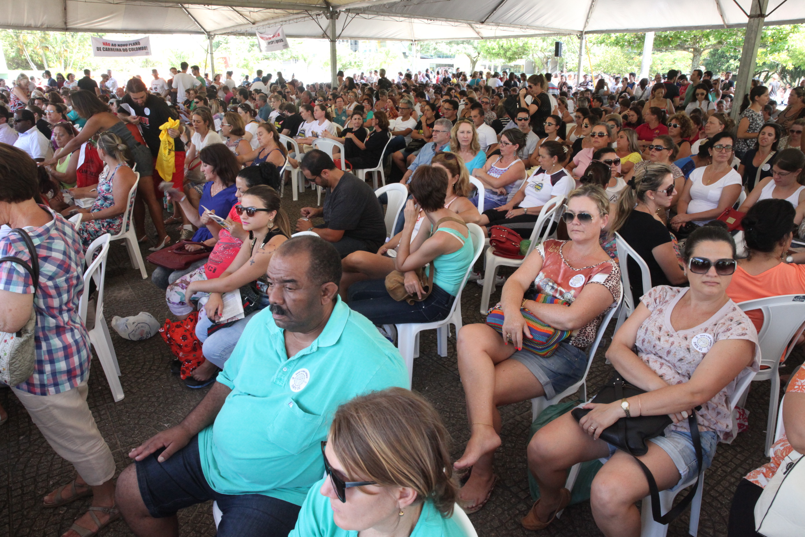 Manifestação dos Professores. Foto: Fábio Queiroz / Agência AL