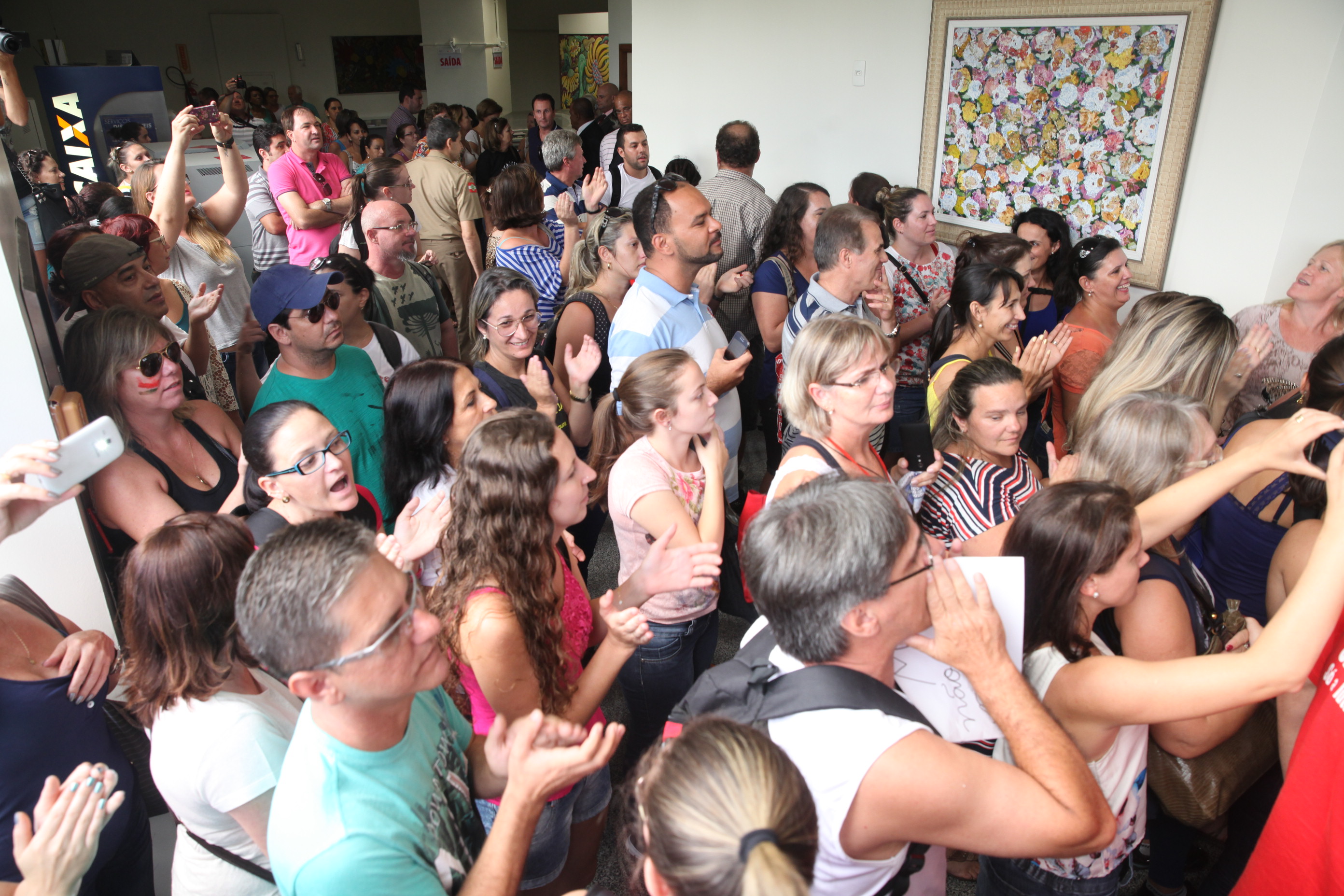 Manifestação dos Professores. Foto: Fábio Queiroz / Agência AL