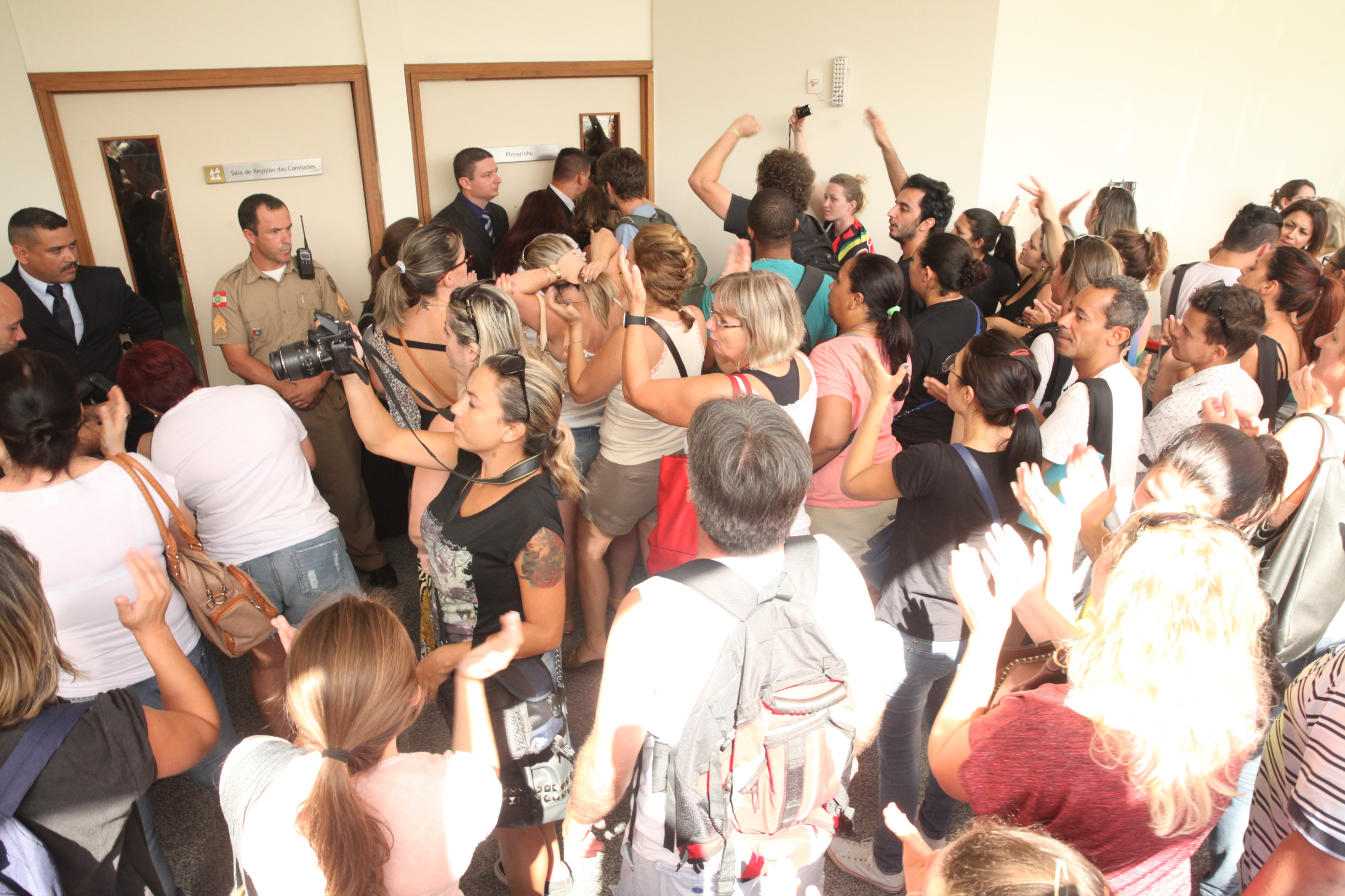 Manifestação dos Professores. Foto: Fábio Queiroz / Agência AL