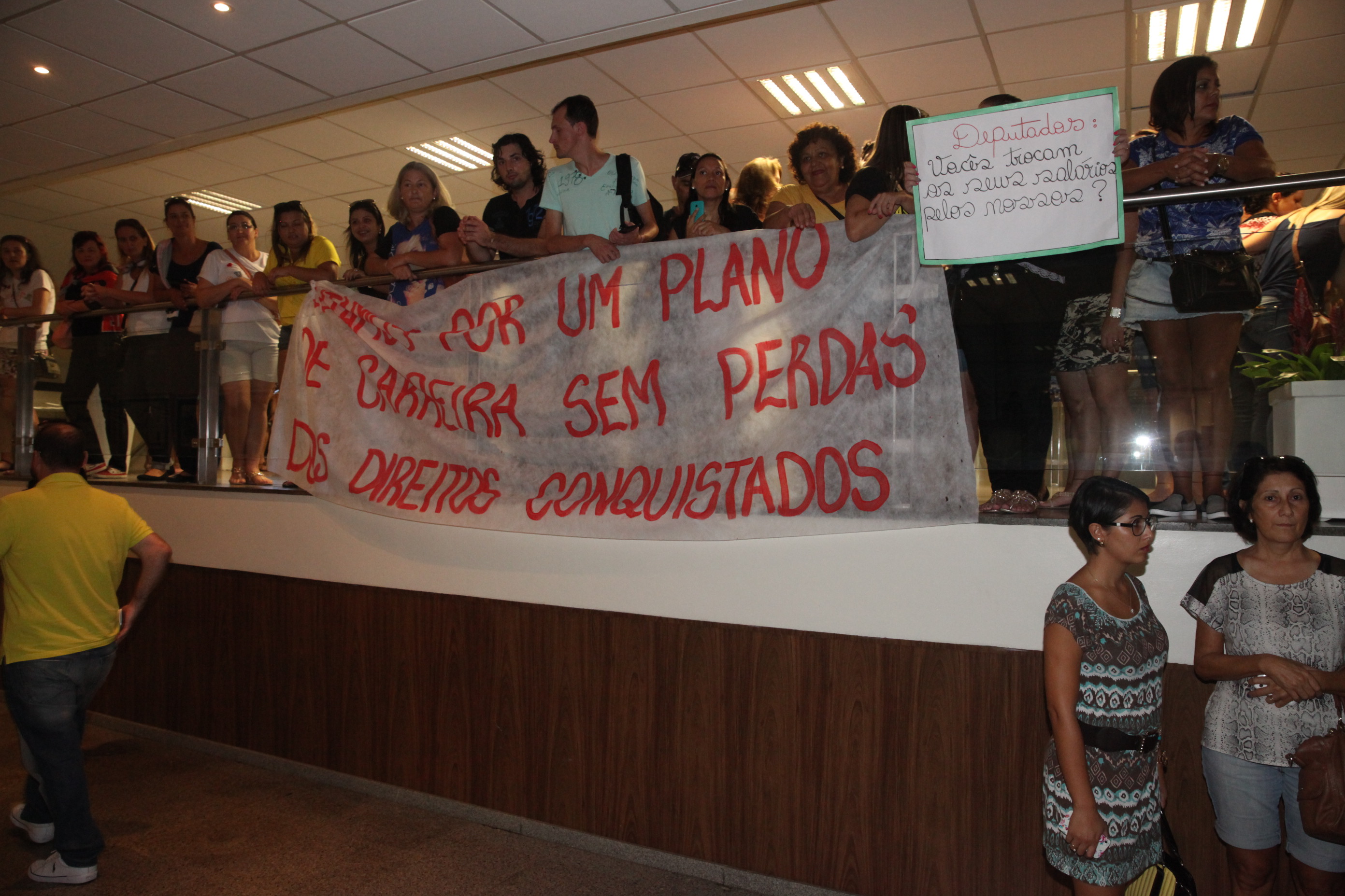 Manifestação dos Professores. Foto: Fábio Queiroz / Agência AL
